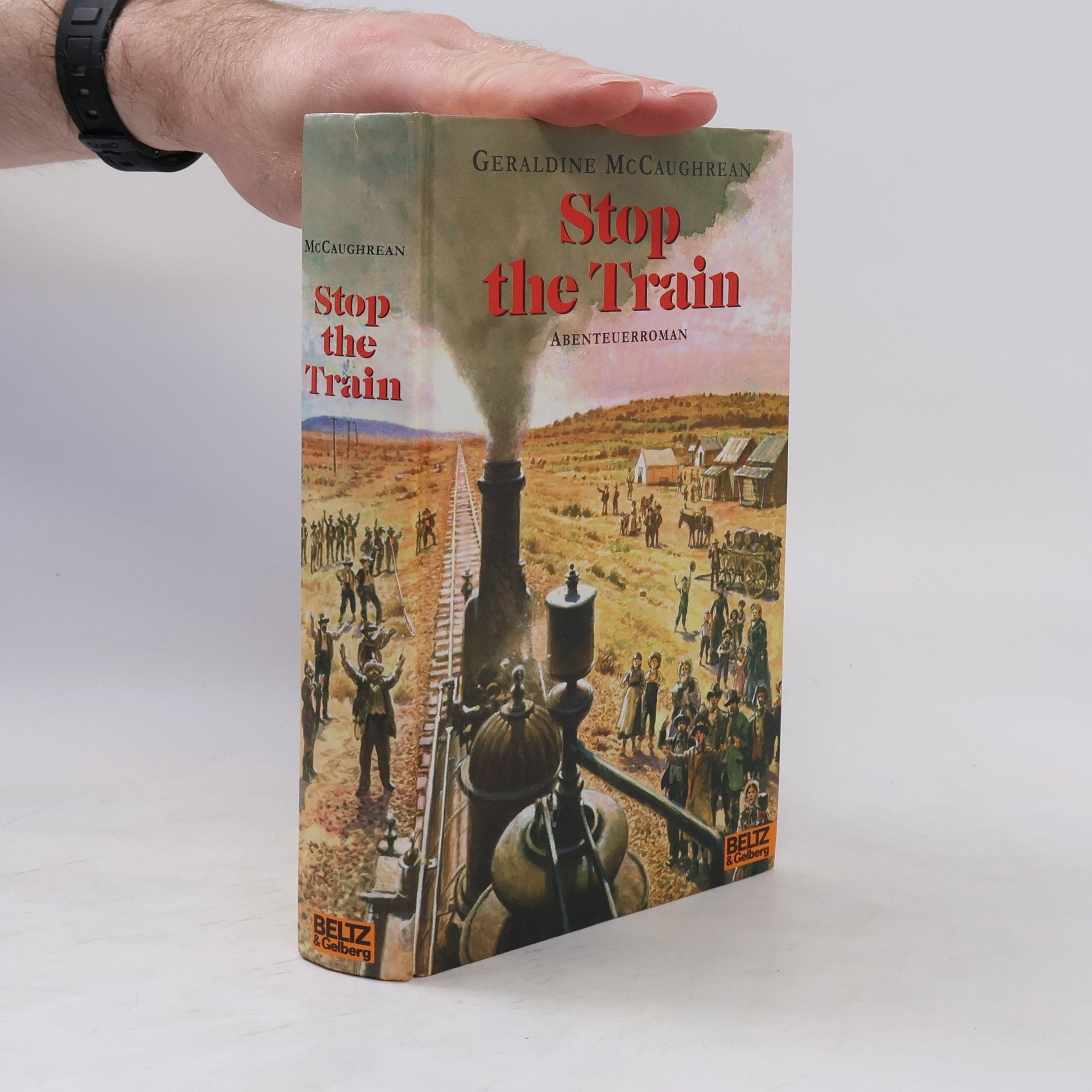 Geraldine McCaughrean Stop the train