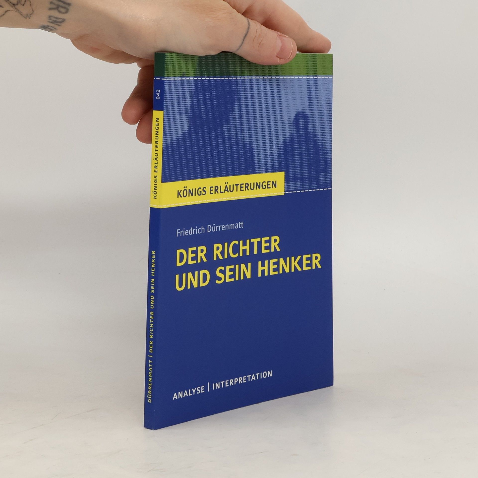Bernd Matzkowski Friedrich Dürrenmatt 'Der Richter und sein Henker'