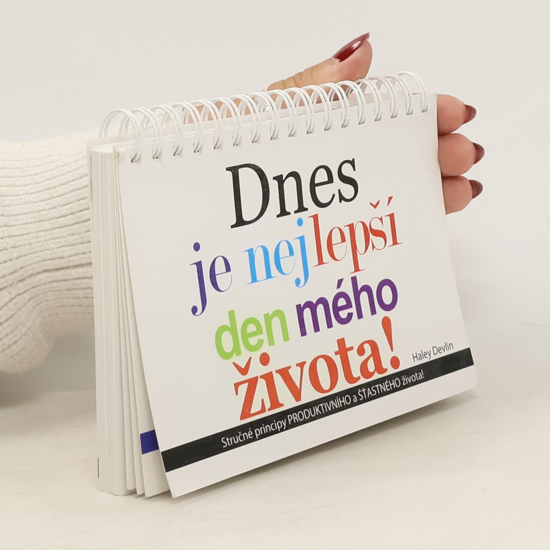 Haley Devlin Dnes je nejlepší den mého života! : stručné principy produktivního a šťastného života!