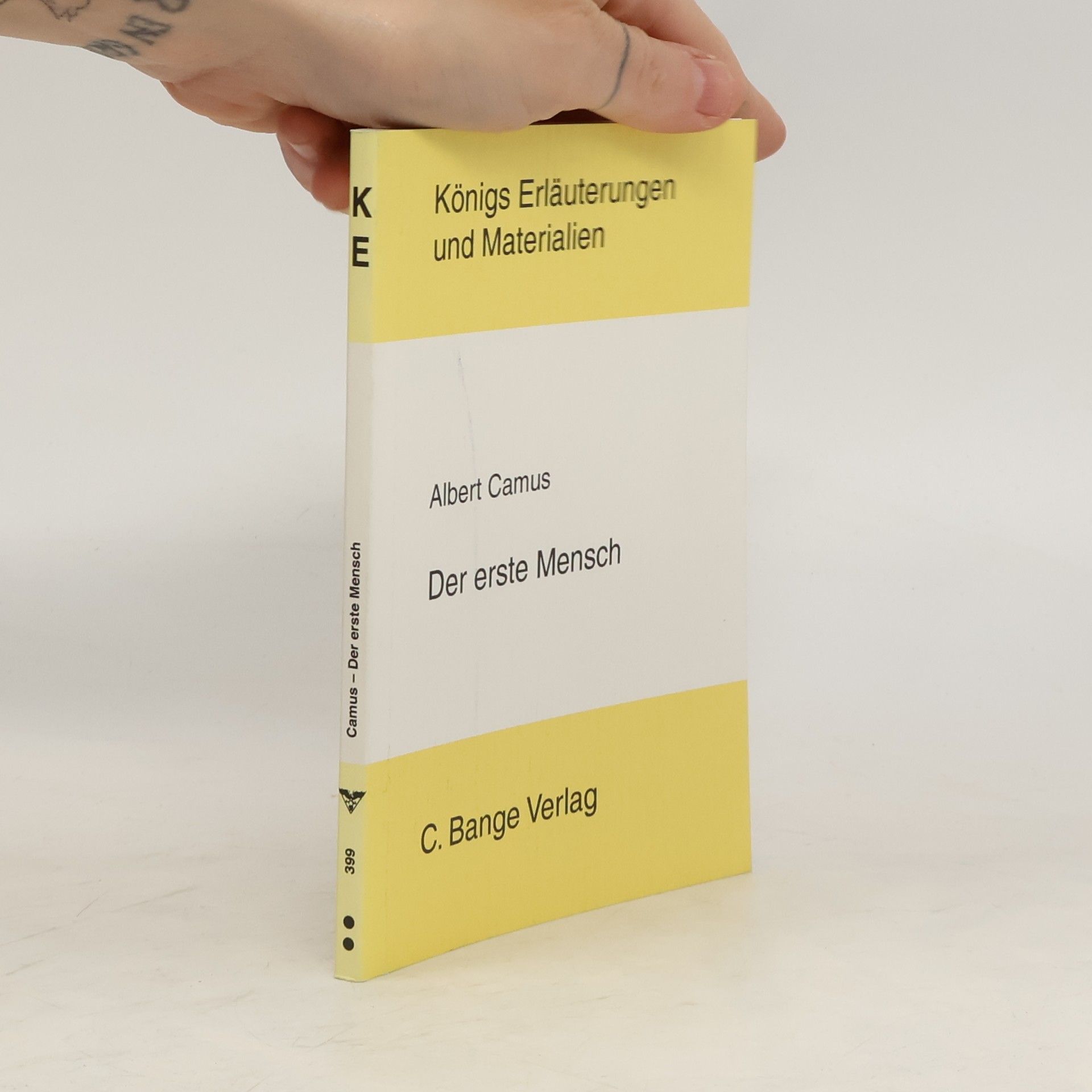 Klaus Bahners Erläuterungen zu Albert Camus, Der erste Mensch