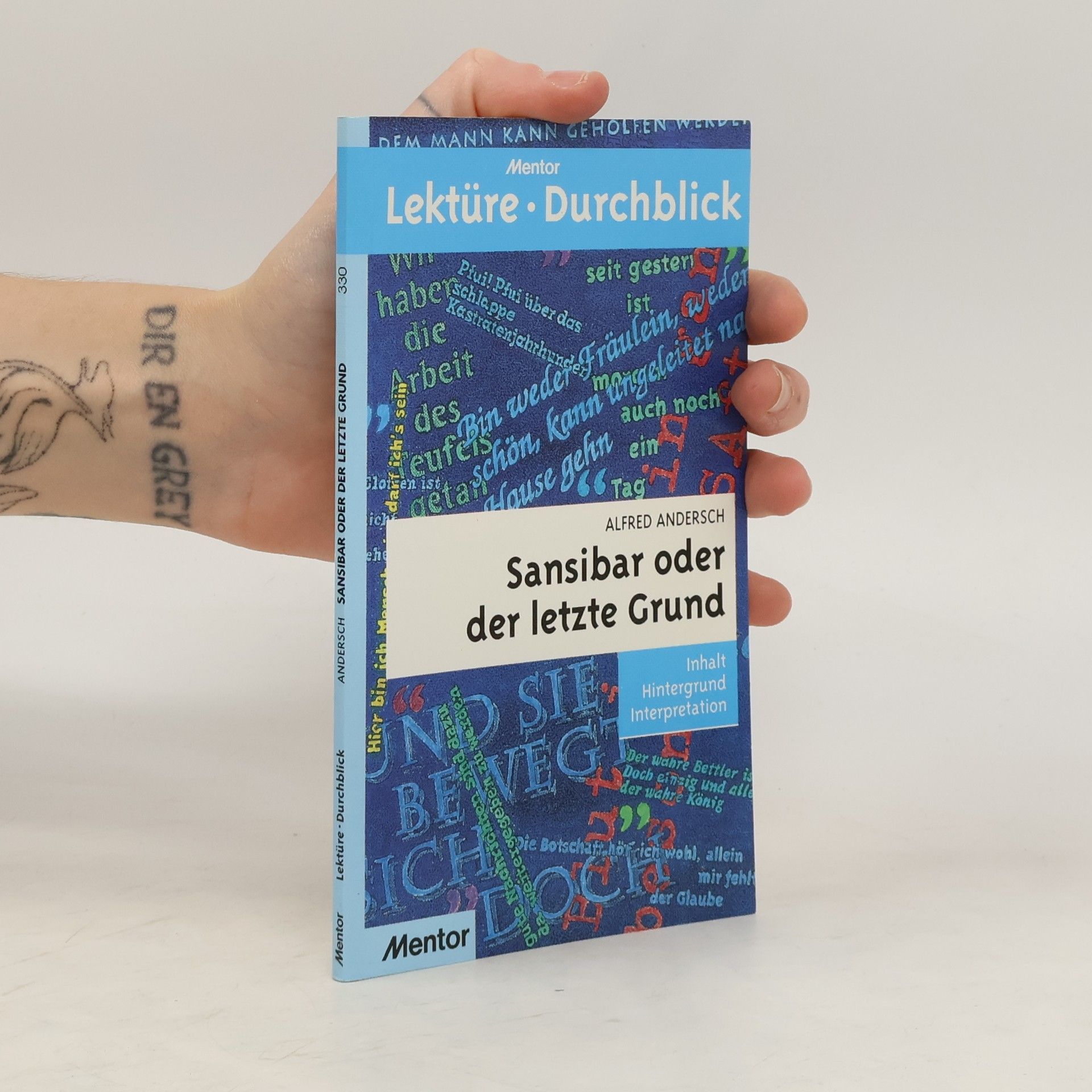 Alexander Geist Sansibar oder der letzte Grund