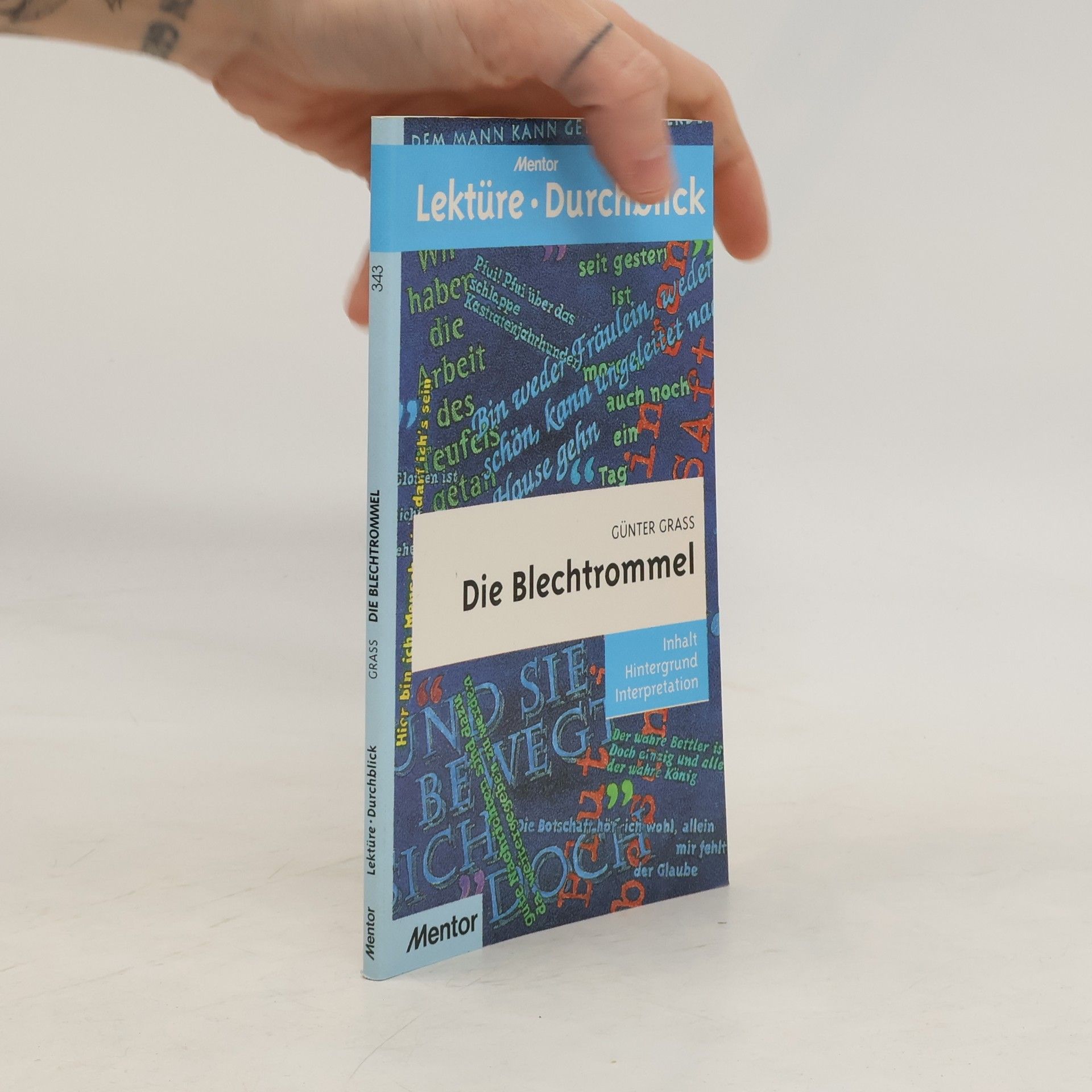 Thomas Rahner Die Blechtrommel, Günter Grass