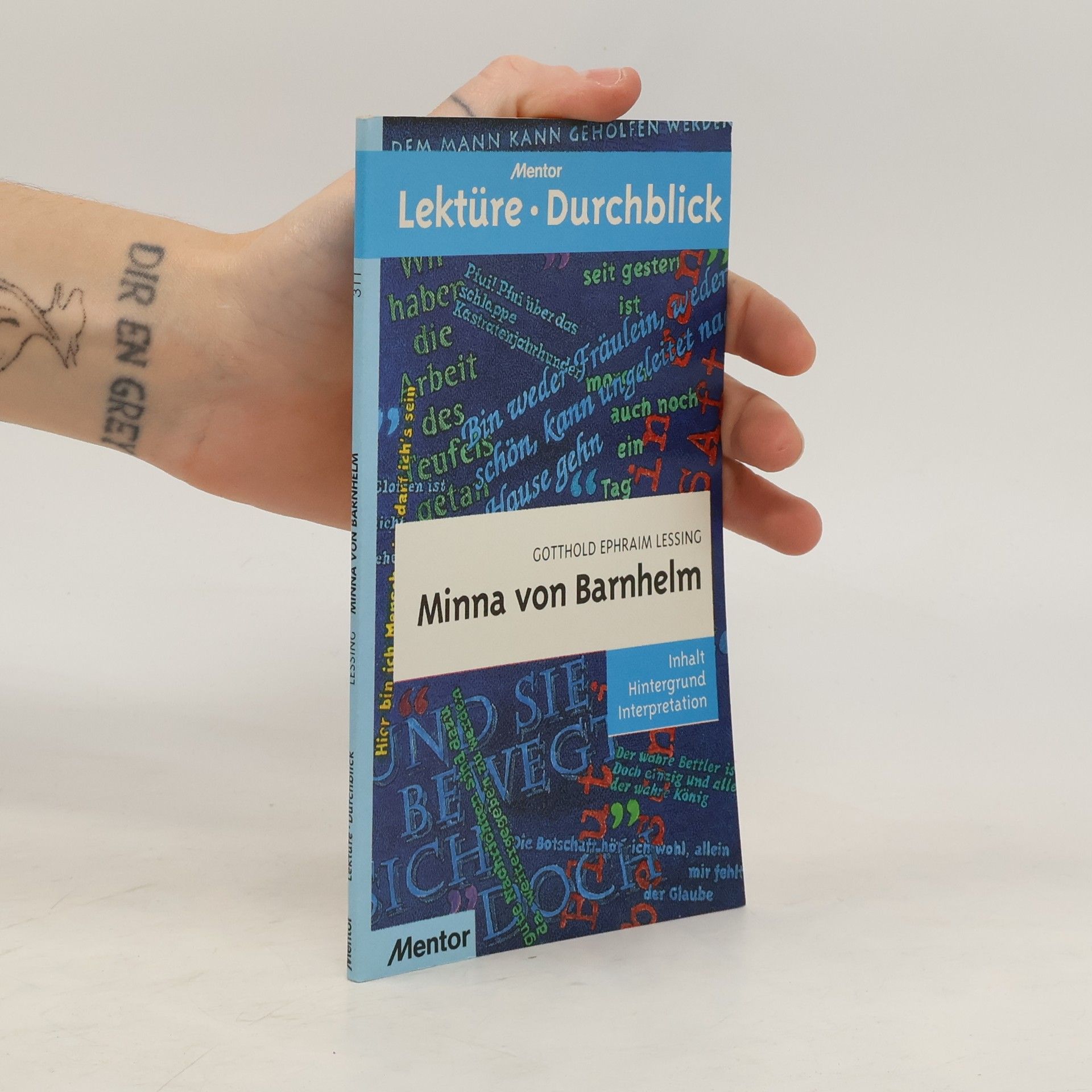 Volker Steenblock Gotthold Ephraim Lessing, Minna von Barnhelm