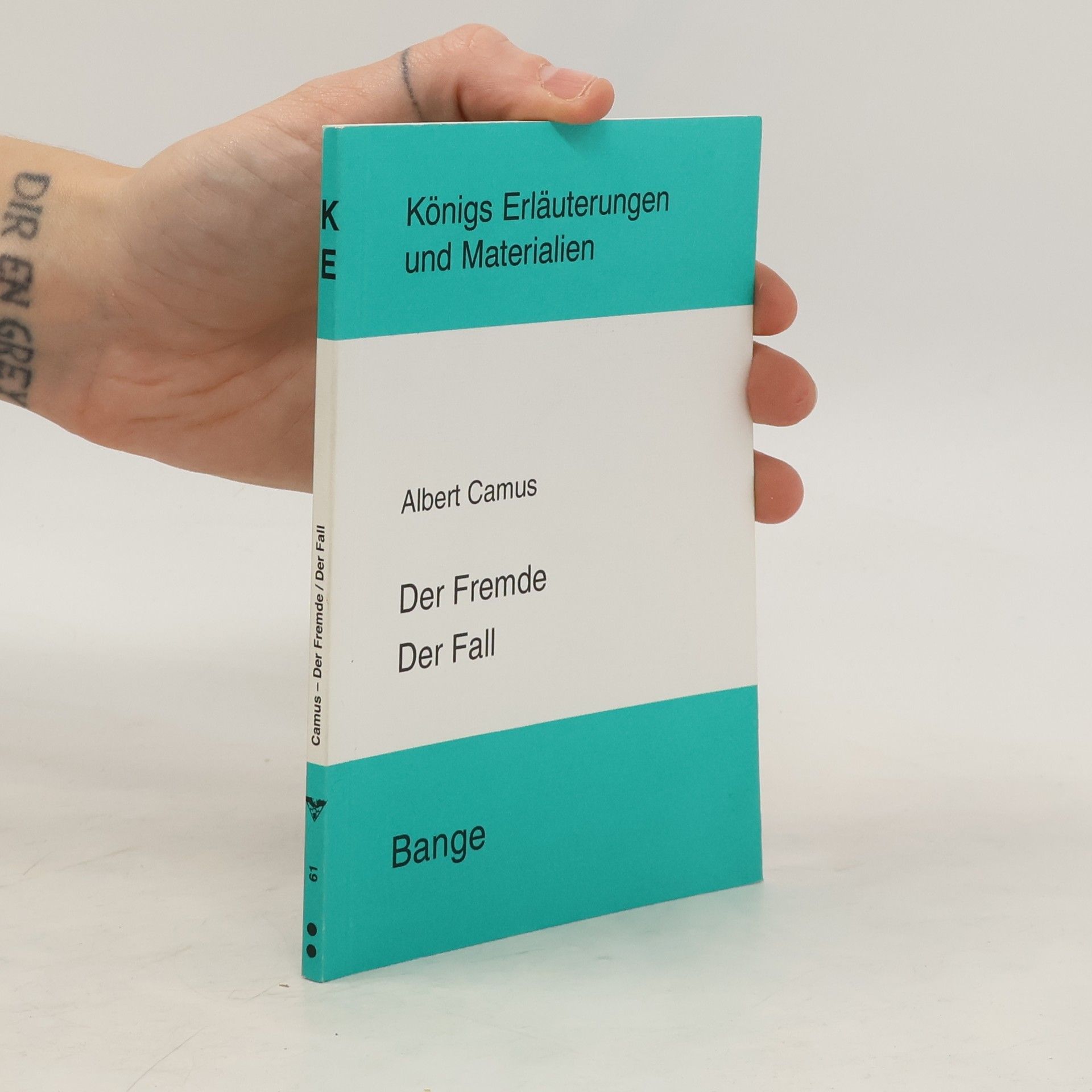 Klaus Bahners Erläuterungen zu Albert Camus, Der Fremde, Der Fall
