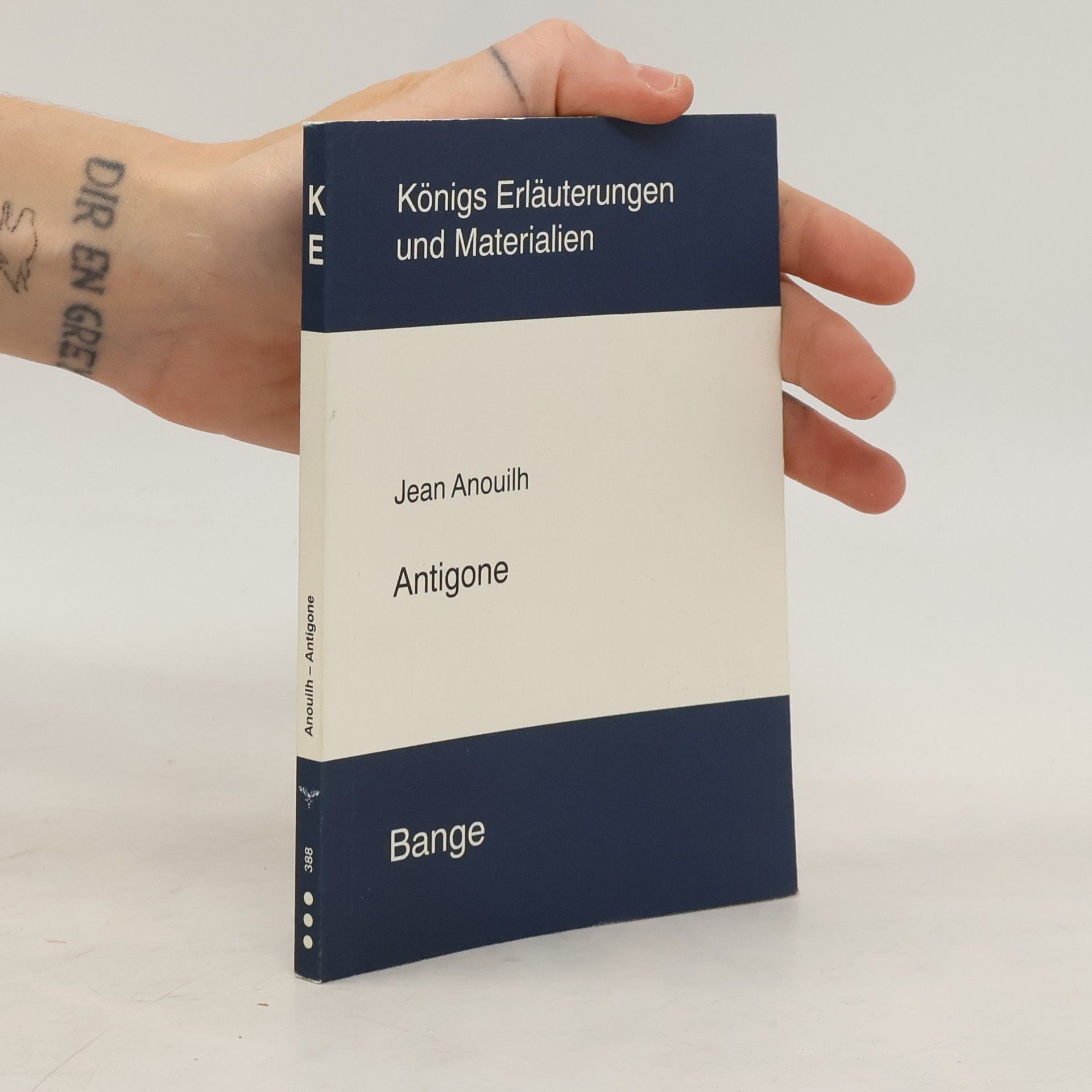 Klaus Bahners Erläuterungen zu Jean Anouilh, Antigone