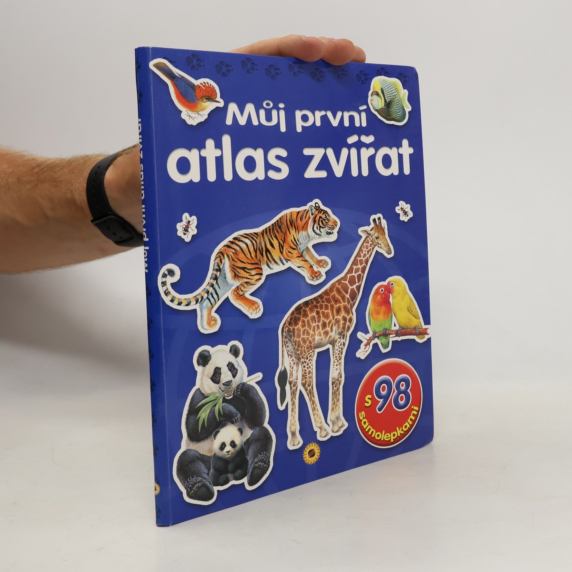 Kateřina Brouk Můj první atlas zvířat se samolepkami