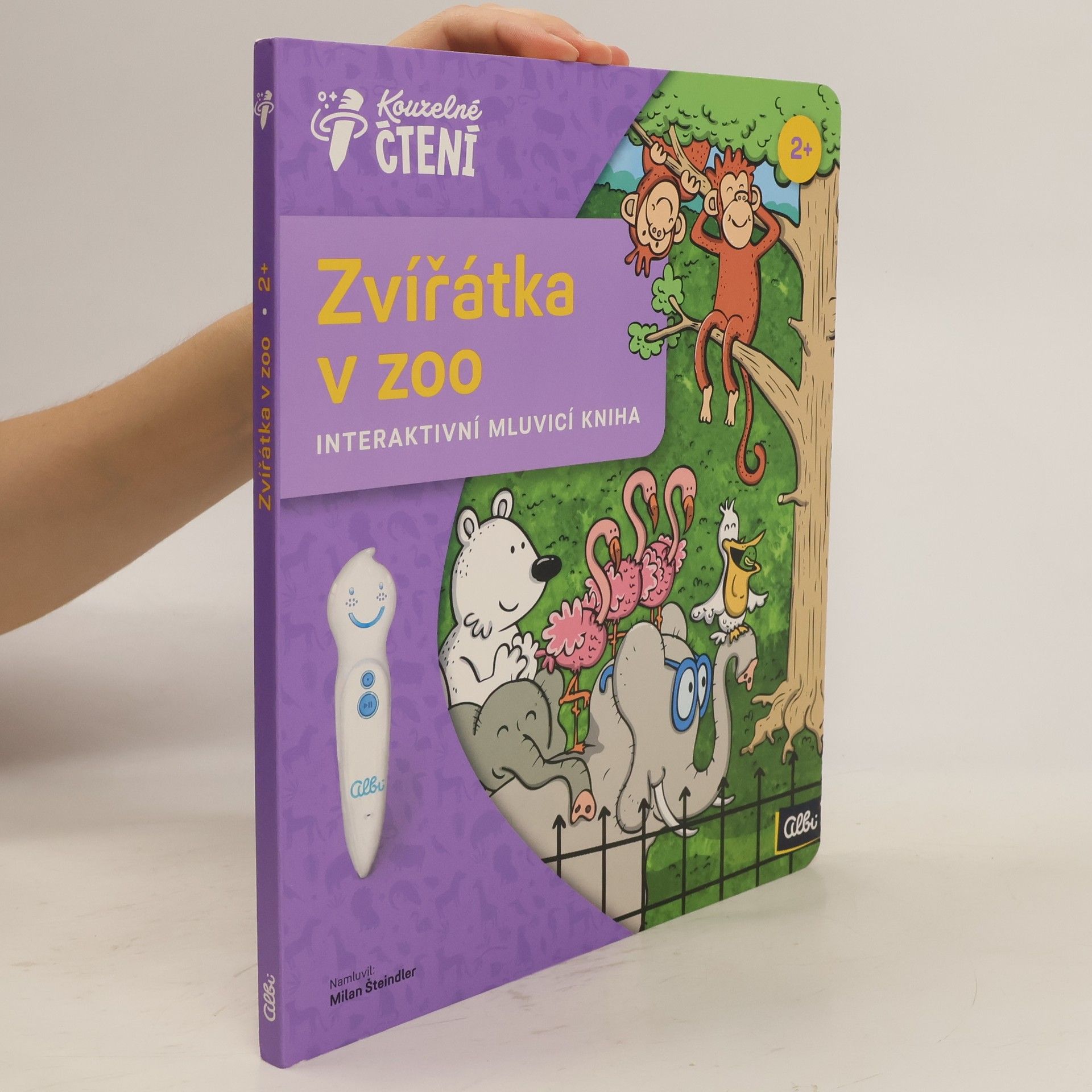 Lucie Krystlíková Zvířátka v ZOO. Interaktivní mluvící kniha