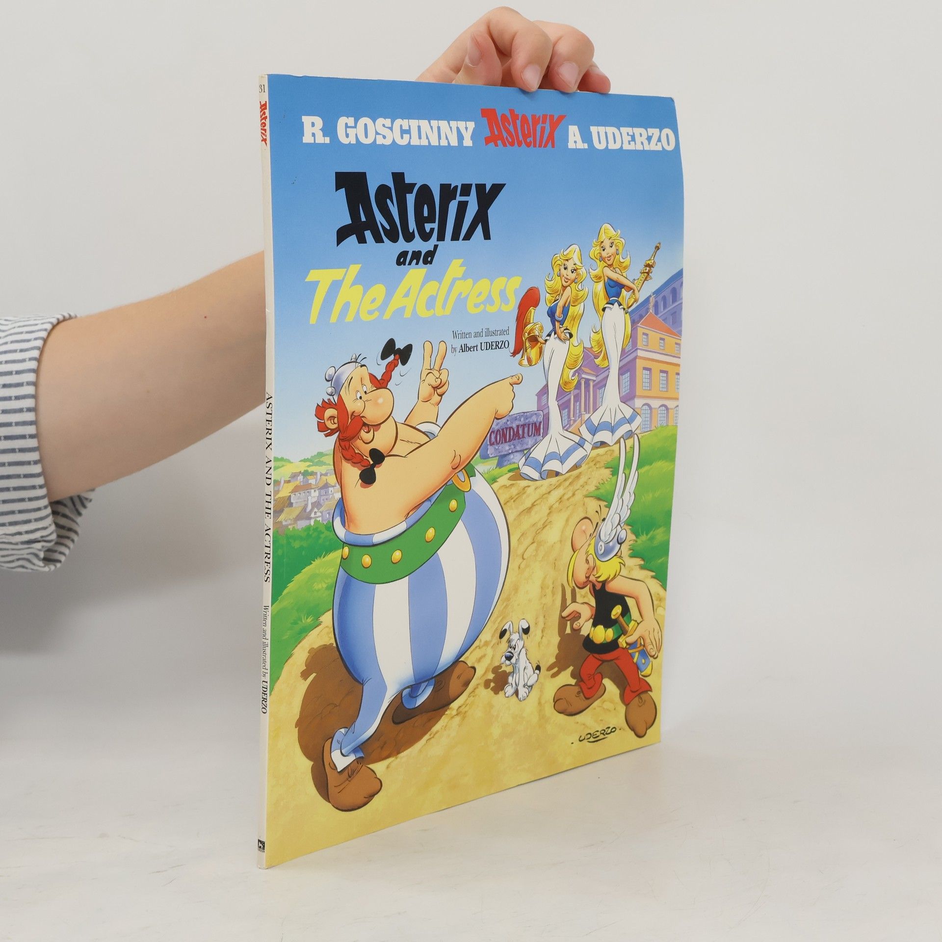 Albert Uderzo Asterix and The Actress