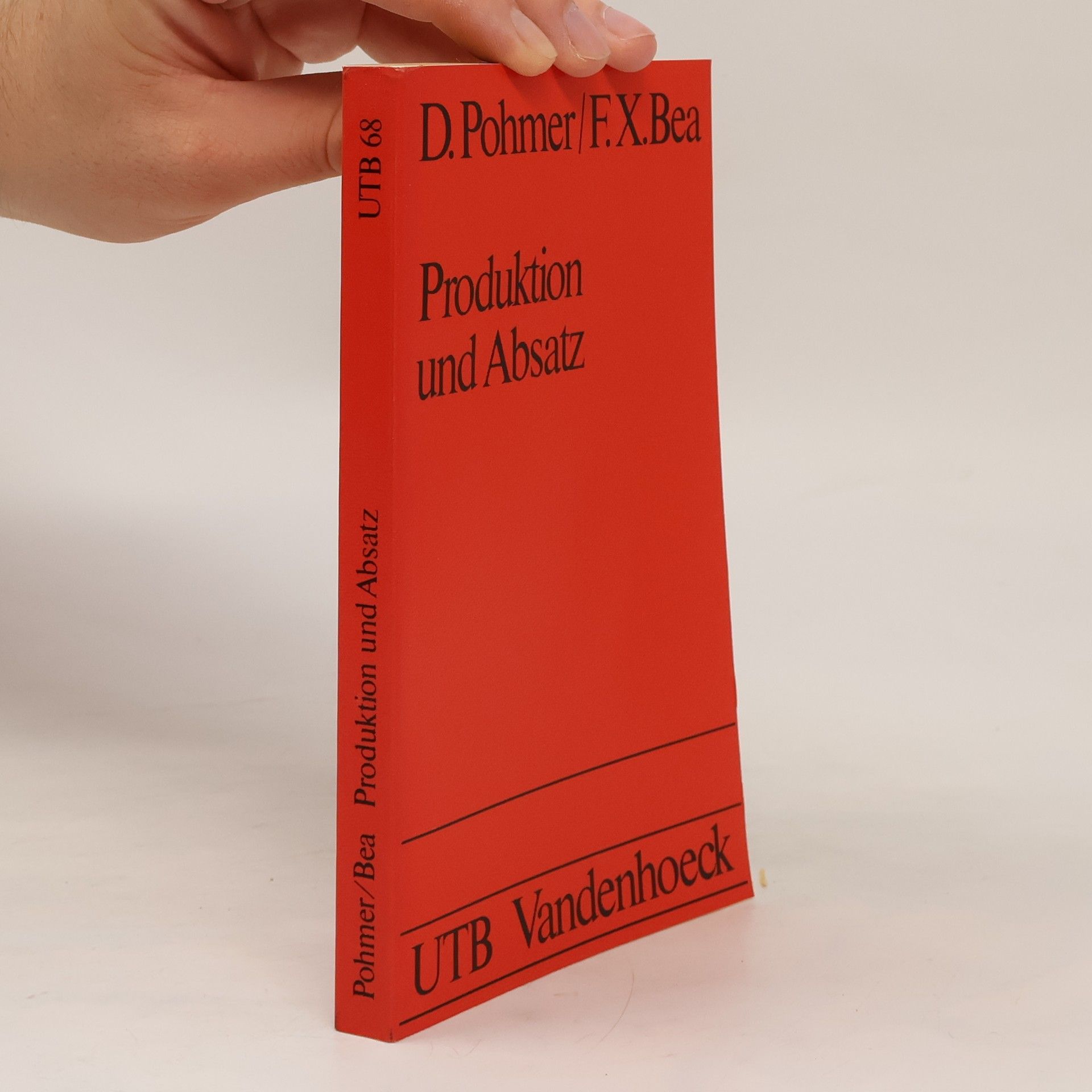 Dieter Pohmer Produktion und Absatz