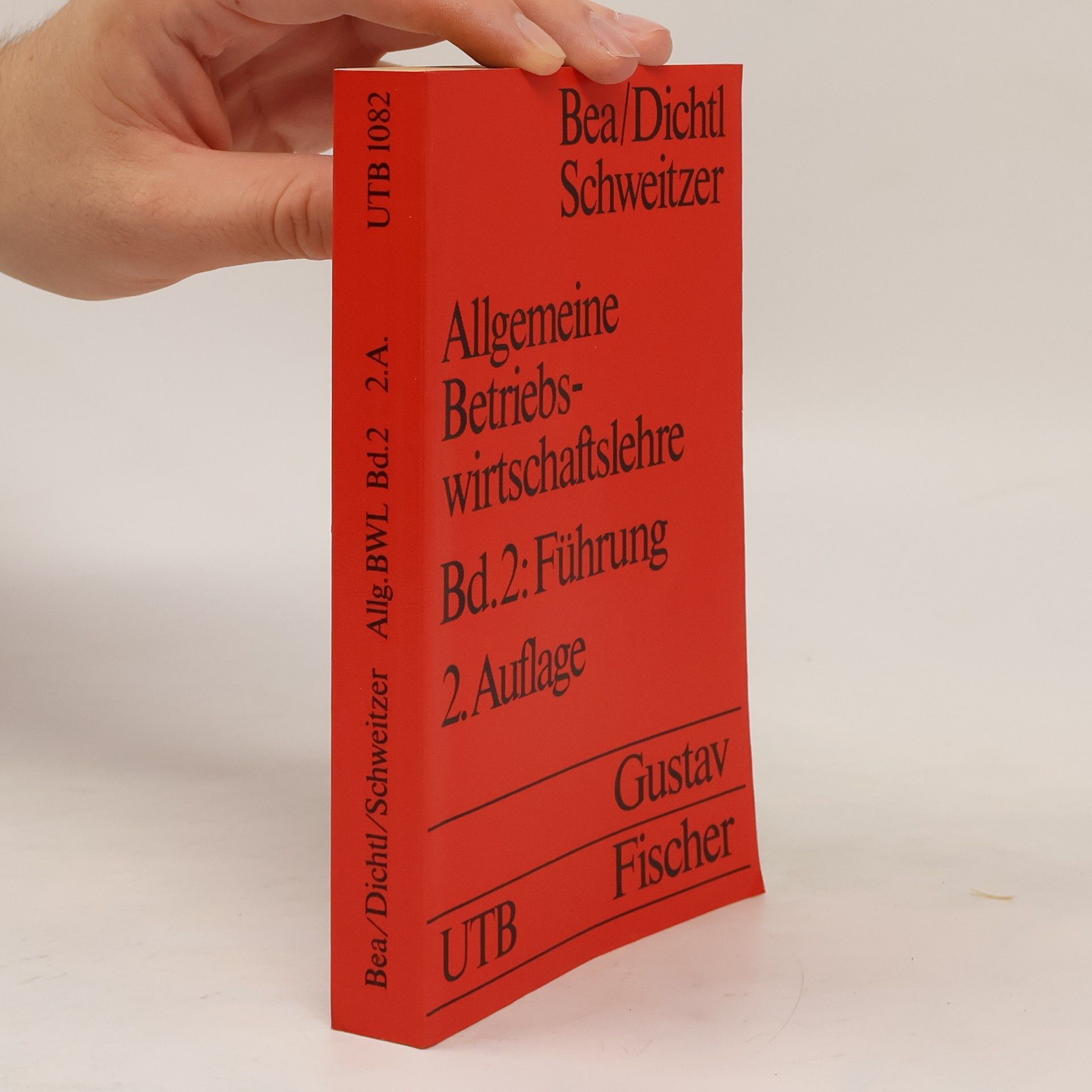 Marcell Schweitzer Allgemeine Betriebswirtschaftslehre 2