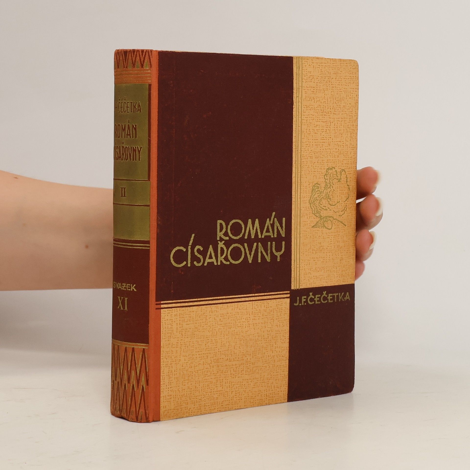 František Josef Čečetka Román císařovny II. Zlatá oblaka