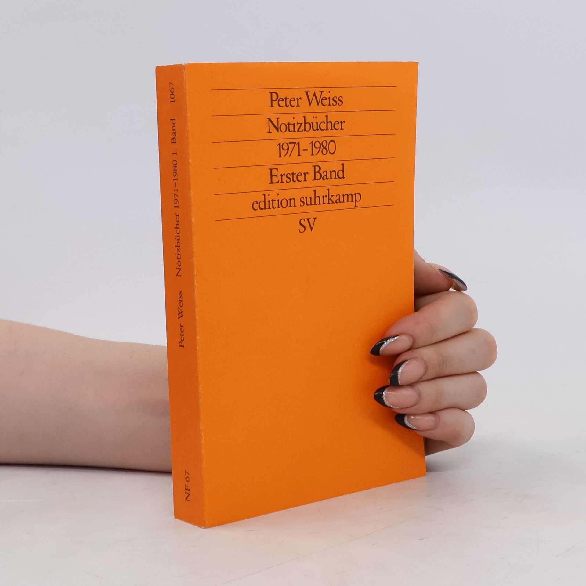 Peter Weiss Notizbücher 1971 - 1980