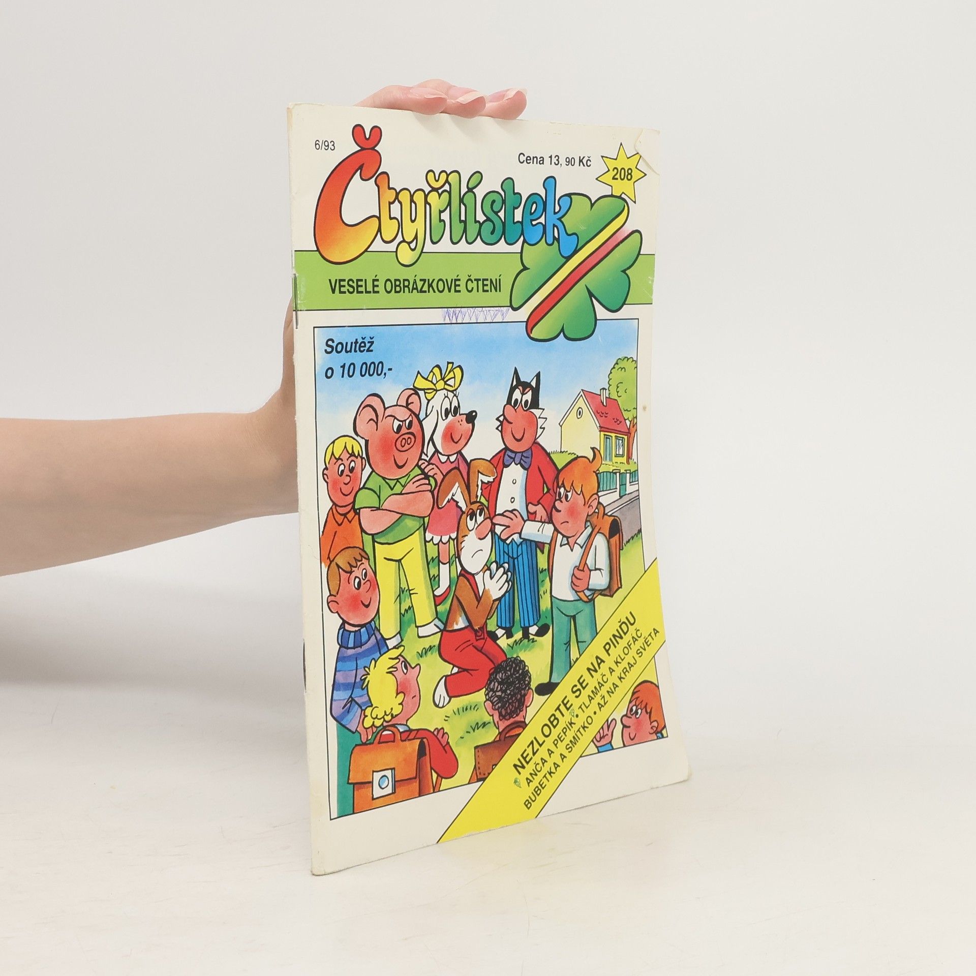 kolektiv Čtyřlístek 6/1993 208. Nezlobte se na Pinďu