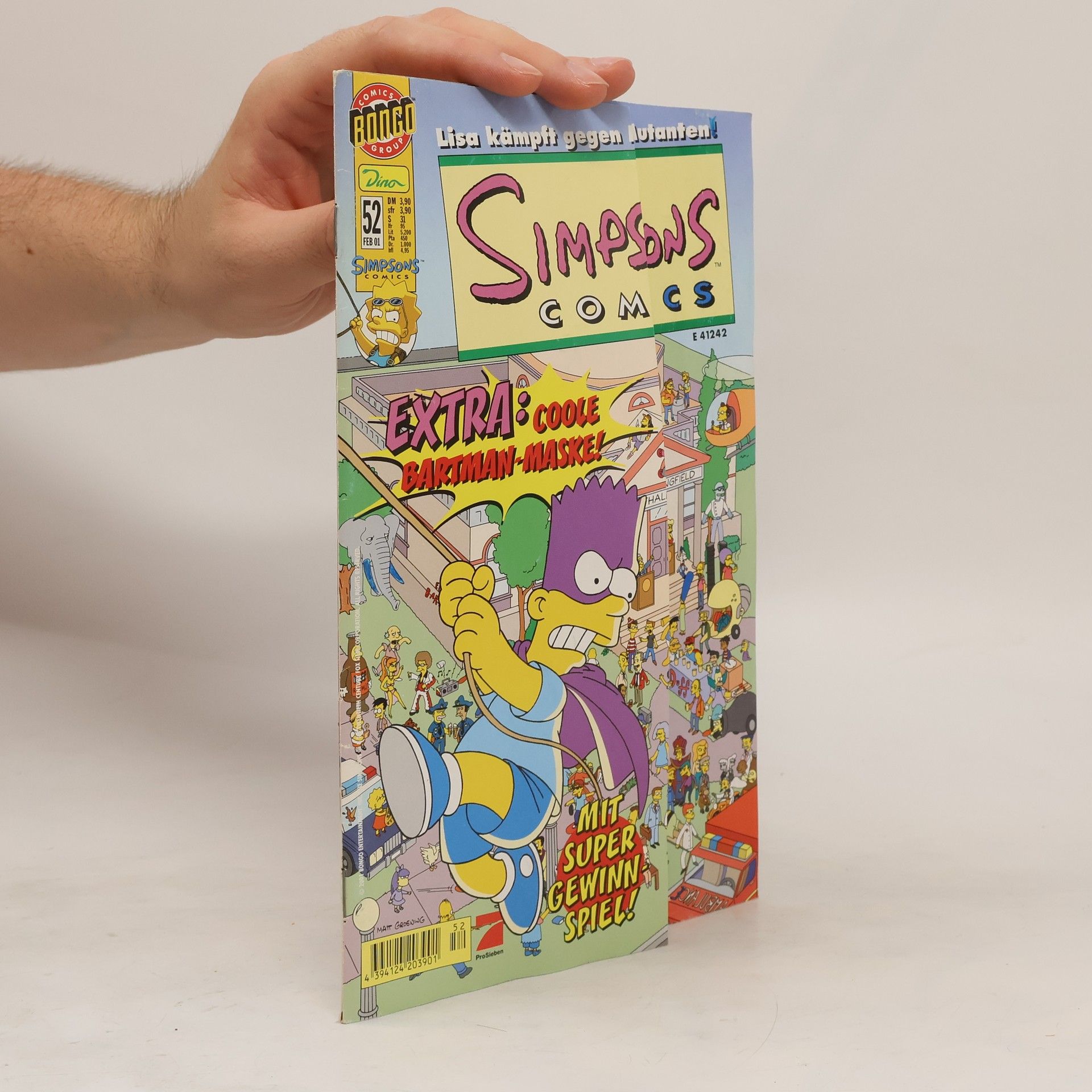 Autorenkollektiv Simpsons Comics 52. 2/2001