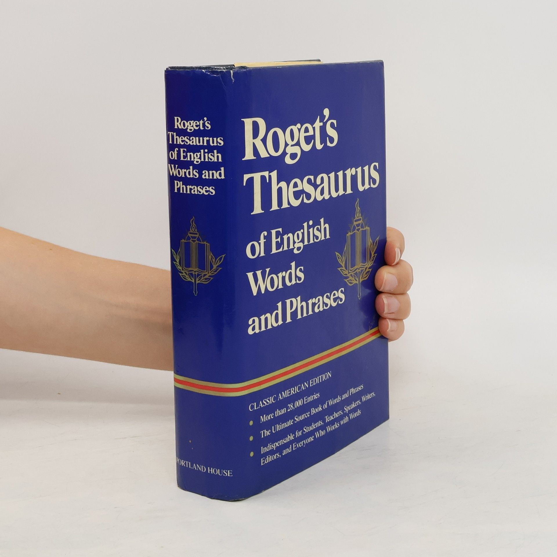 Peter Mark Roget Roget's thesaurus of English words and phrases
