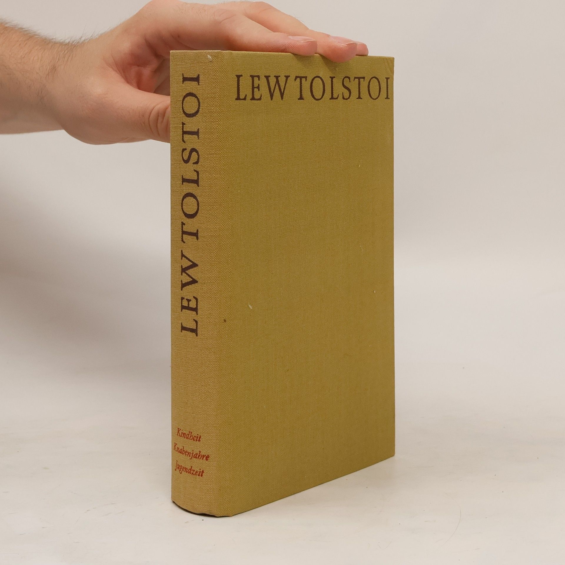 Kindheit. Knabenjahre. Jugendzeit