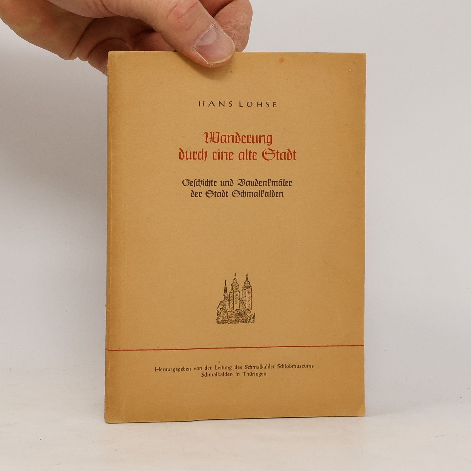 Hans Lohse Wanderung durch eine alte Stadt