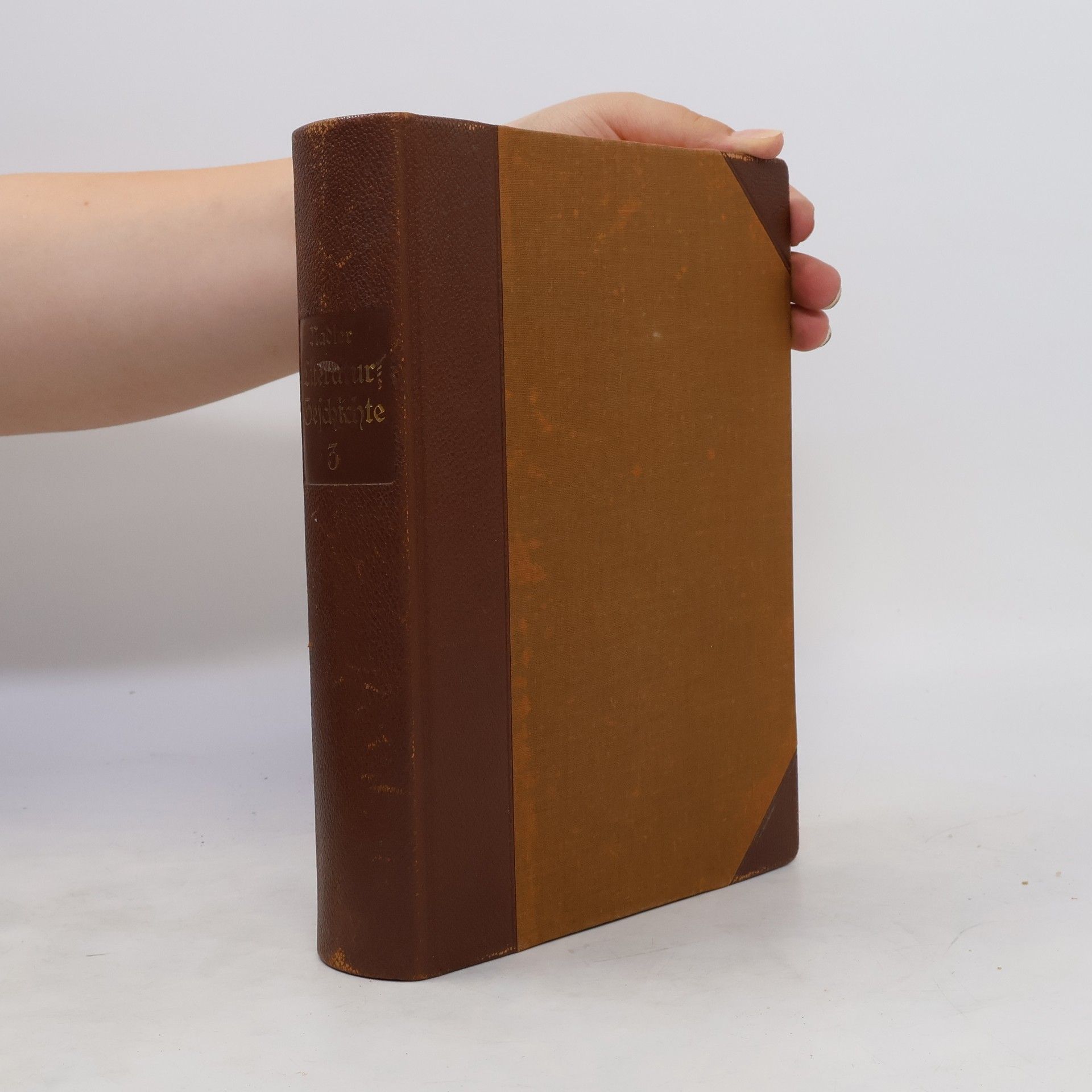 Josef Nadler Literaturgeschichte der deutschen Stämme und Landschaften III