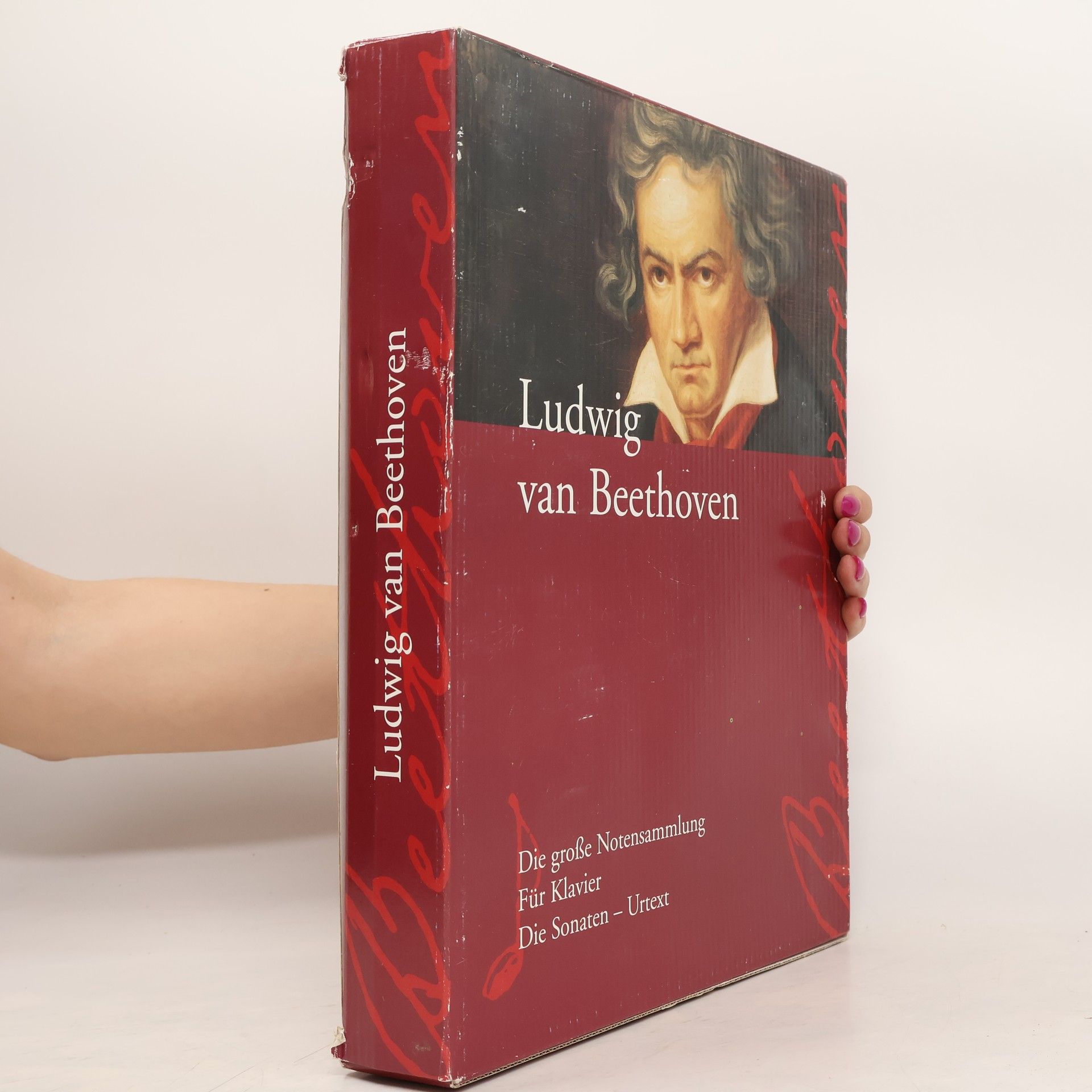Ludwig van Beethoven Die große Notensammlung für Klavier. Die Sonaten. Band 1-3