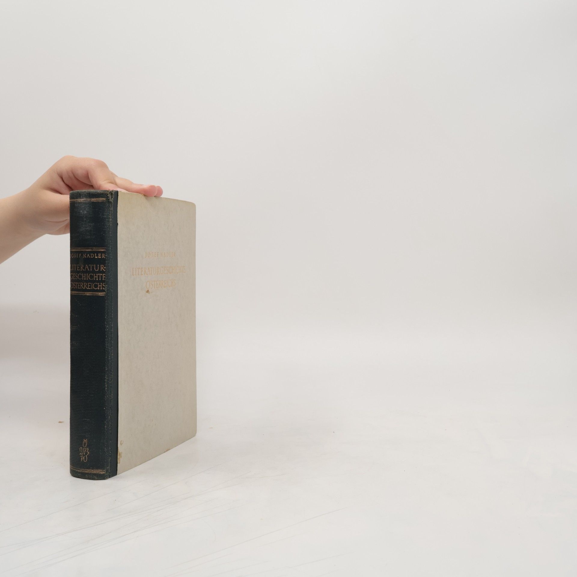 Josef Nadler Literaturgeschichte Österreichs