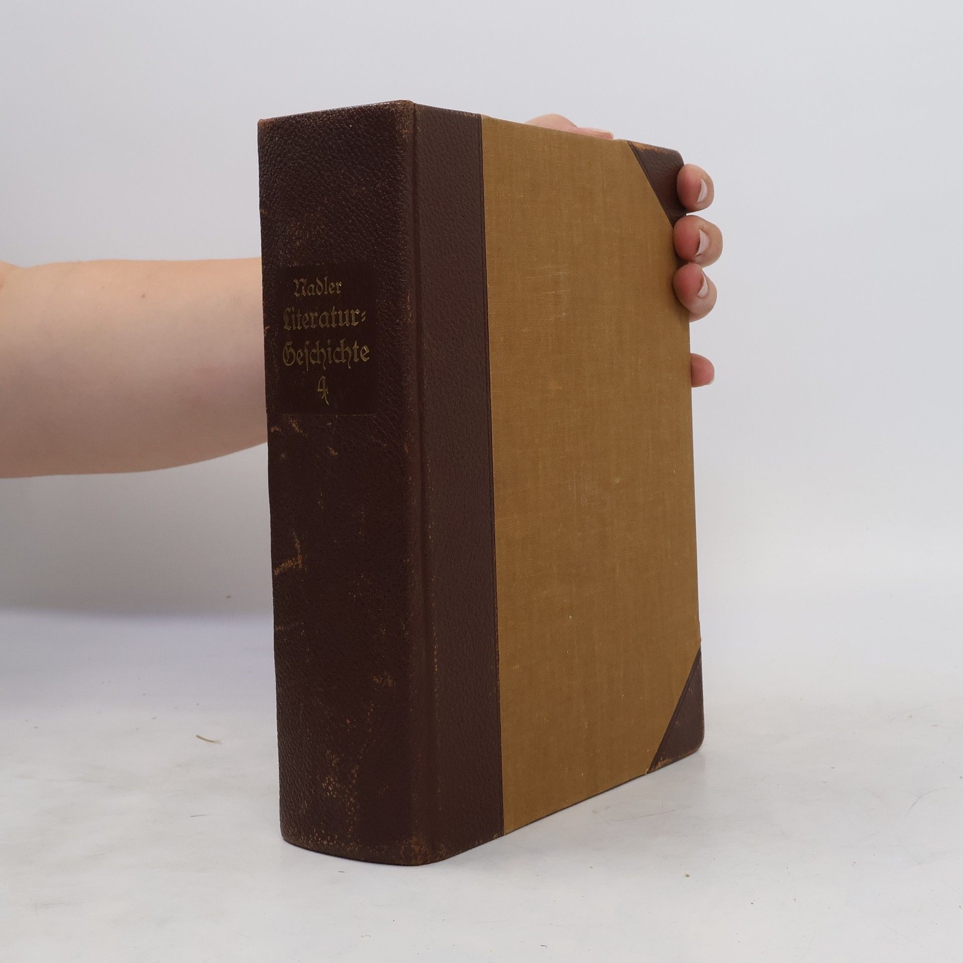 Josef Nadler Literaturgeschichte der deutschen Stämme und Landschaften IV. Der deutsche Staat (1814-1914)