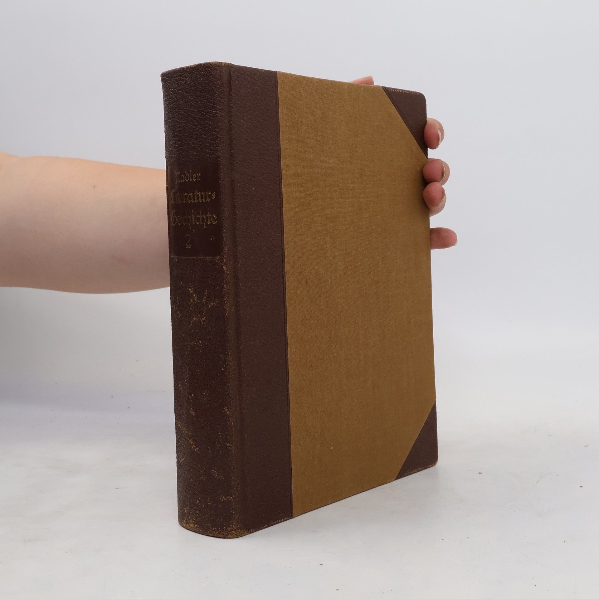 Josef Nadler Literaturgeschichte der deutschen Stämme und Landschaften II.