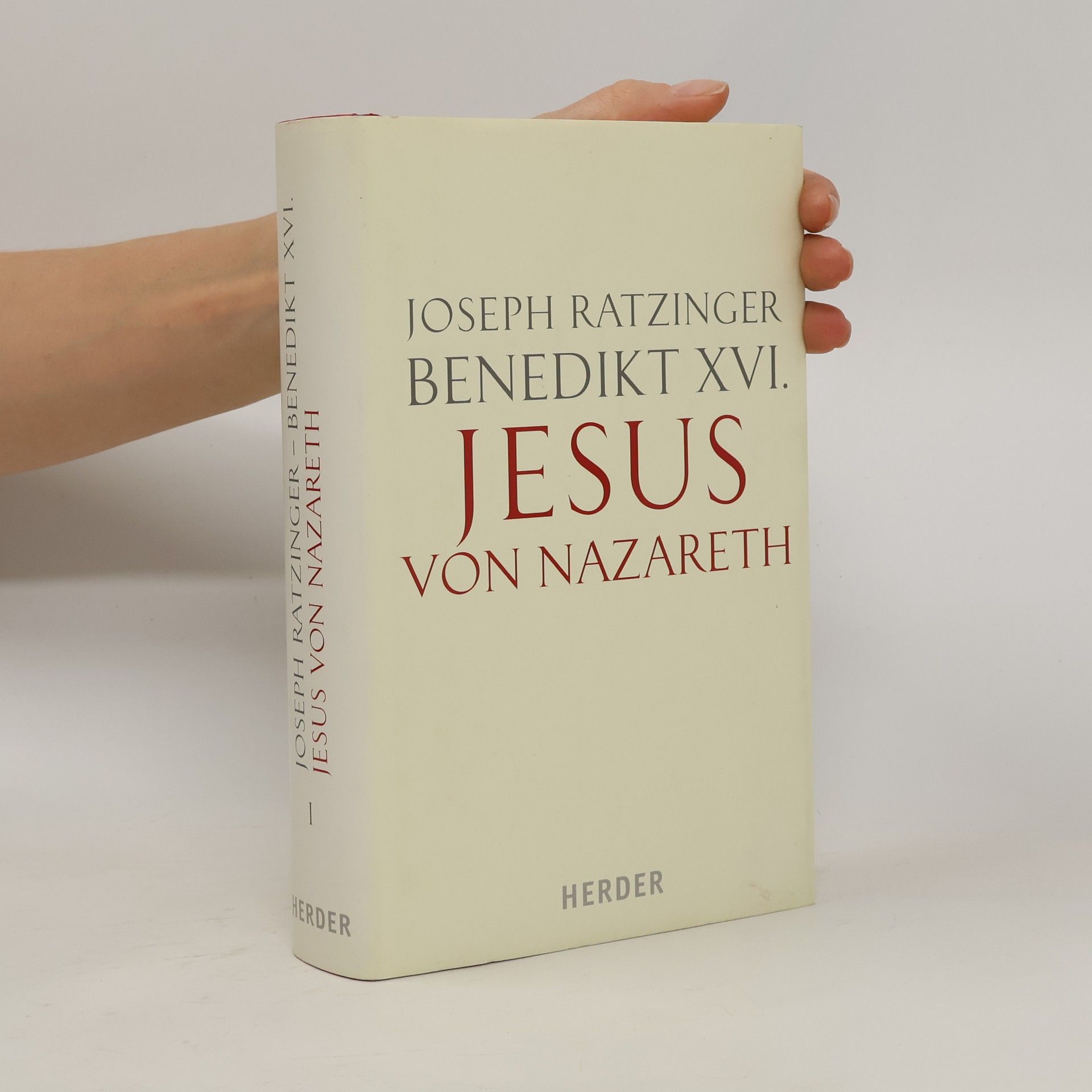 Benedict XVI Jesus von Nazareth. Erster Teil, Von der Taufe im Jordan bis zur Verklärung