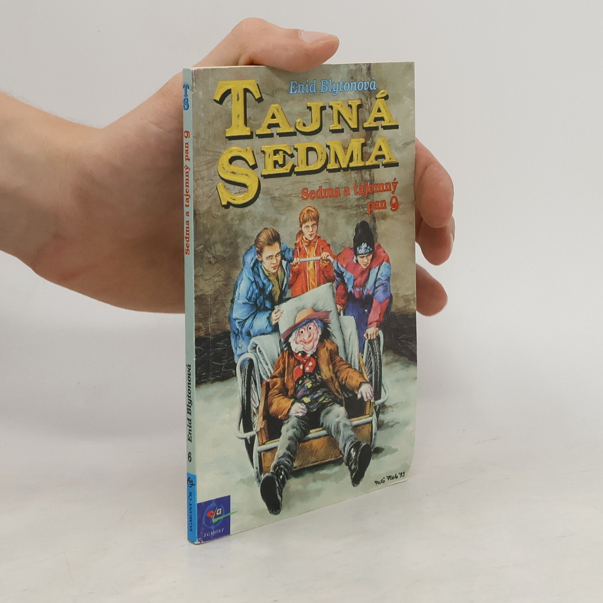 Enid Blyton Tajná sedma. Sedma a tajemný pan Q