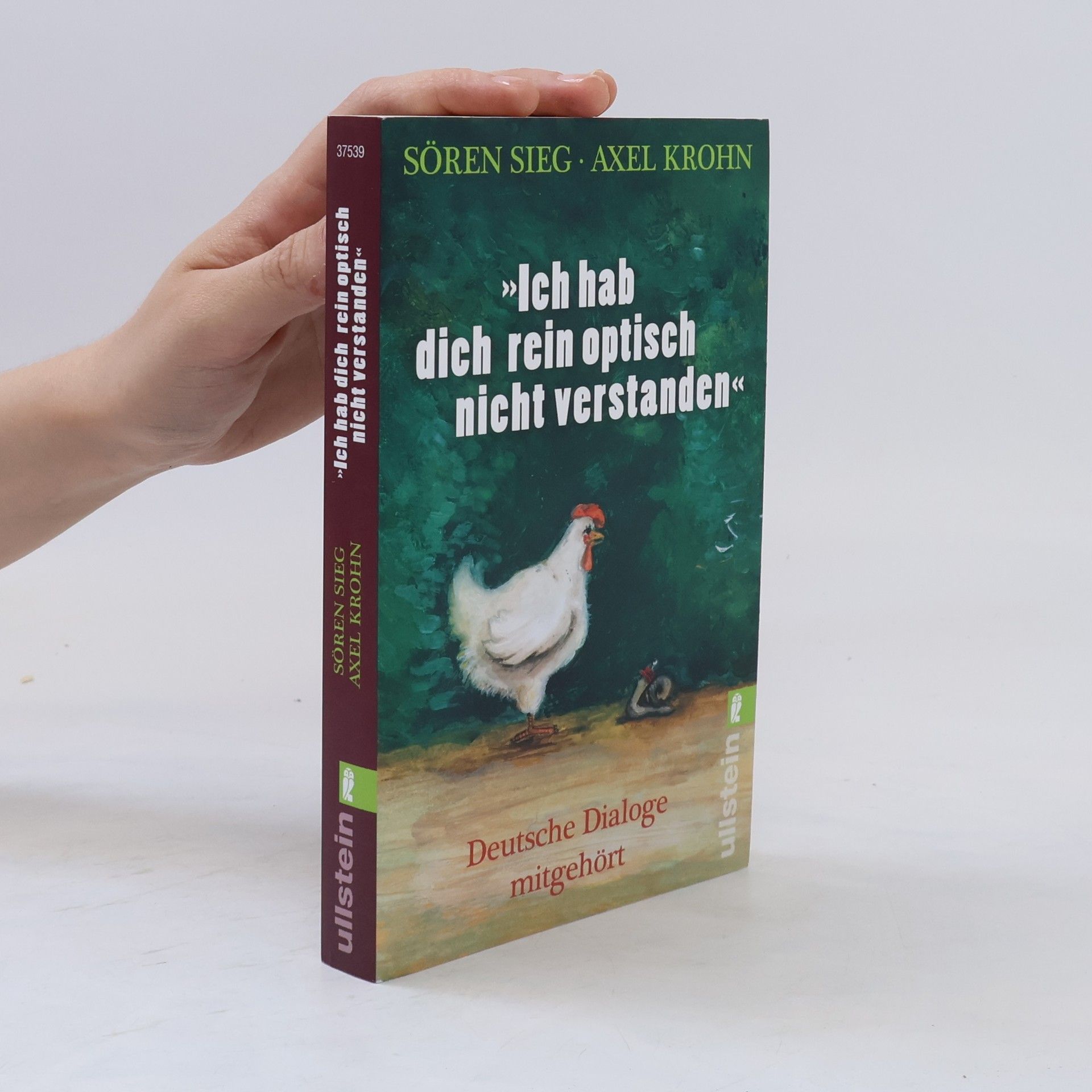 Sören Sieg 'Ich hab dich rein optisch nicht verstanden!'