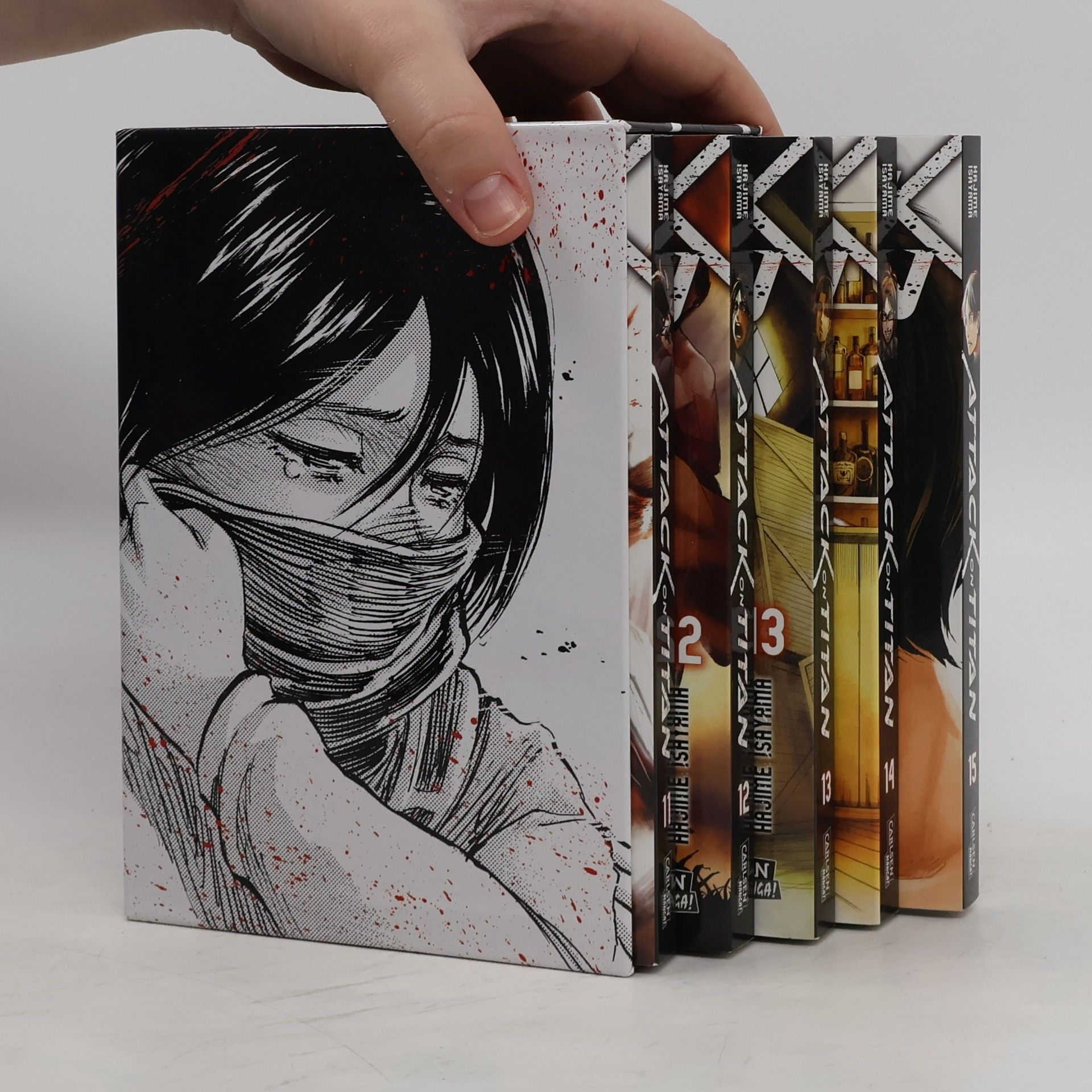 Hajime Isayama Attack on Titan 15