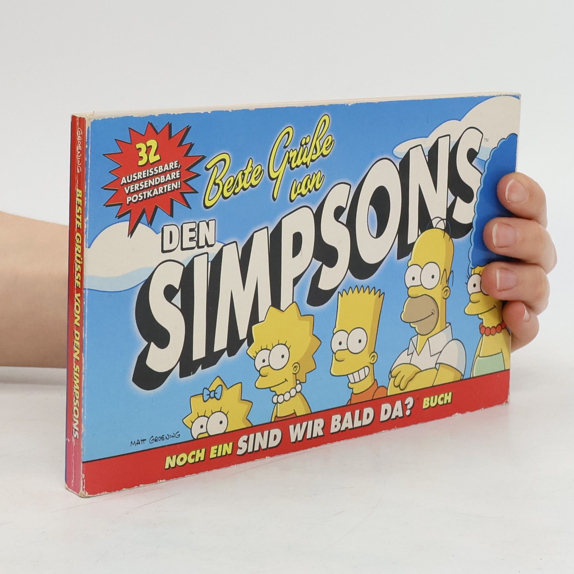 Matt Groening Beste Grüße von den Simpsons. Simpsons Postkartenbuch. Beste Grüße von den Simpsons