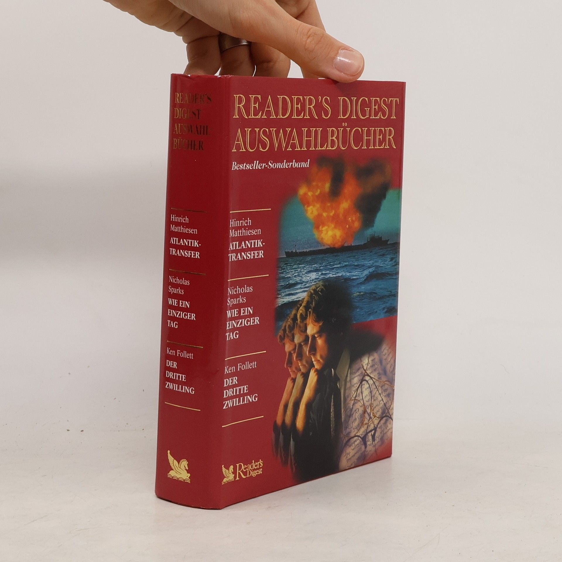Hinrich Matthiesen Reader's Digest Auswahlbücher. Atlantik- transfer. Wie ein einziger tag. Der dritte Zwilling.