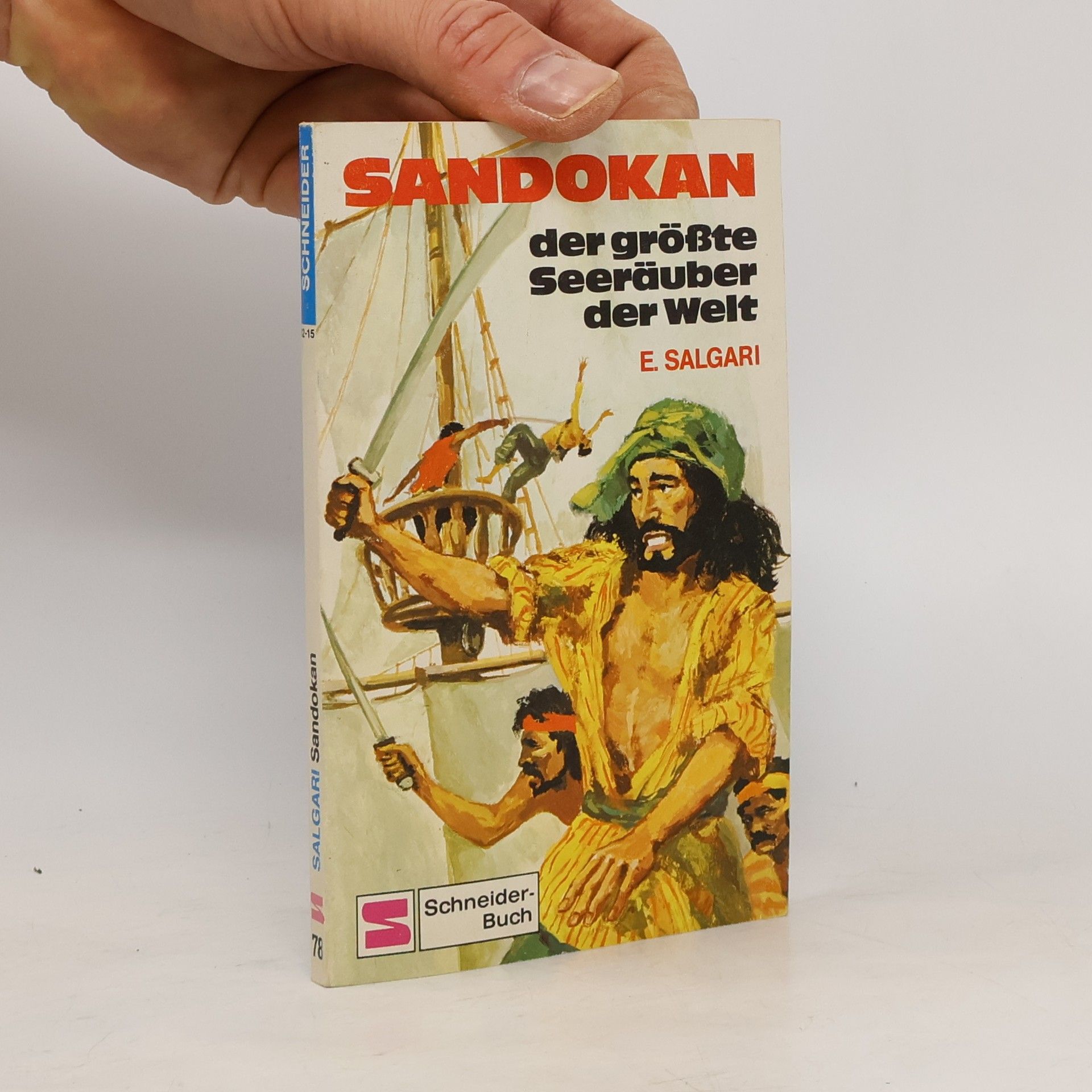 Emilio Salgari Sandokan der größte Seeräuber der Welt