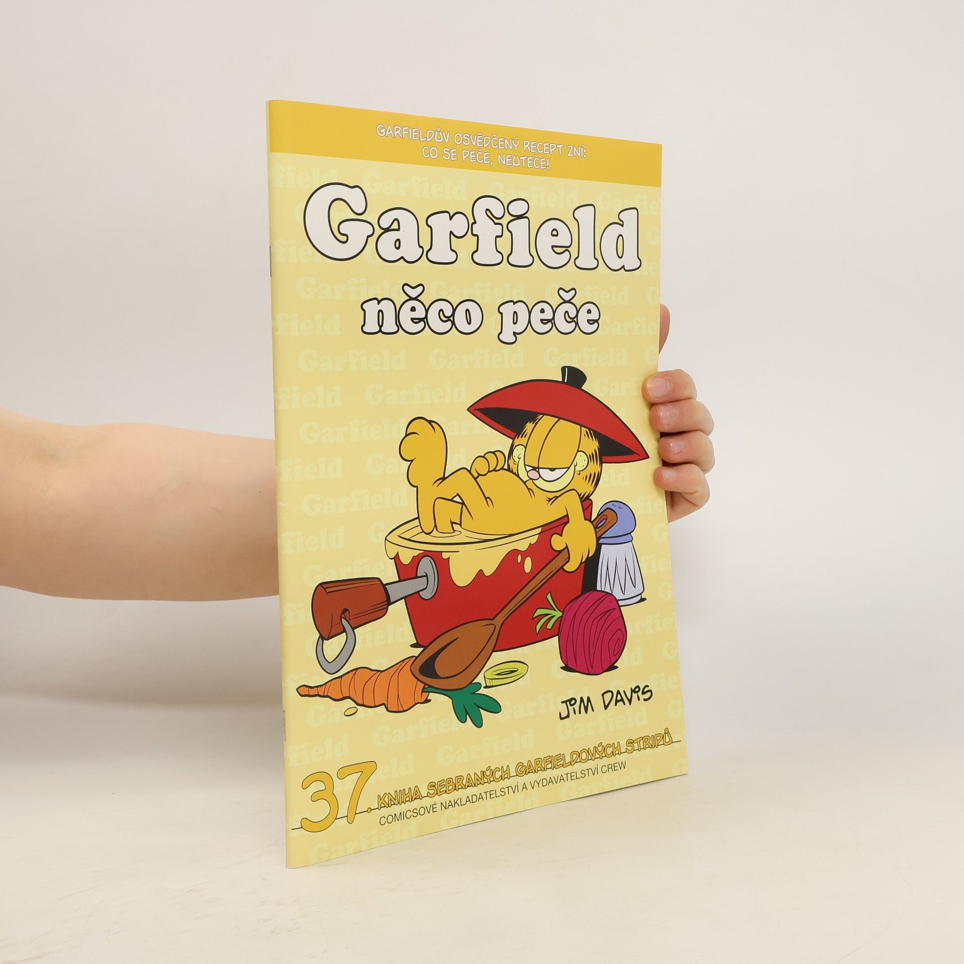 Jim Davis Garfield něco peče