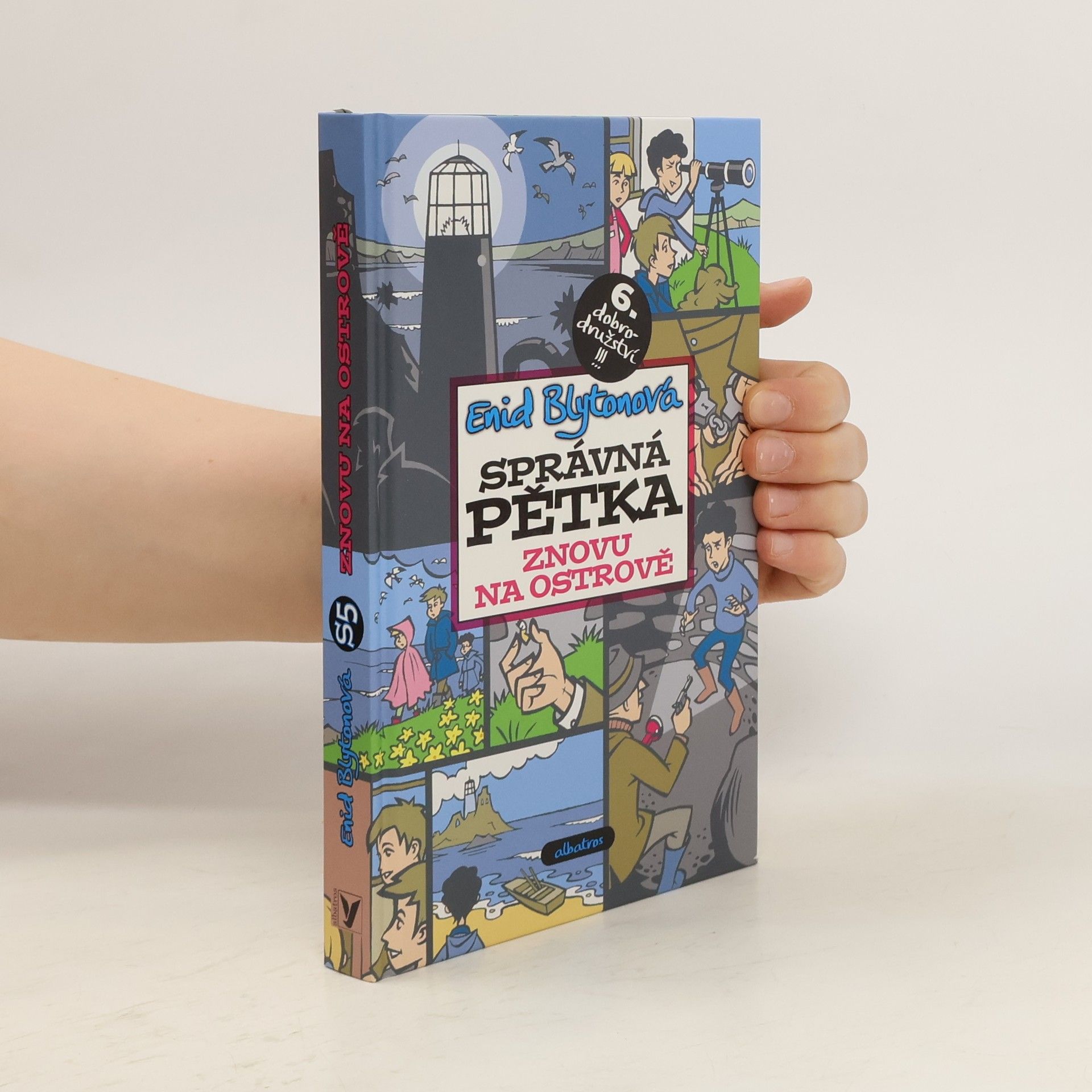 Enid Blyton Správná pětka. Znovu na ostrově