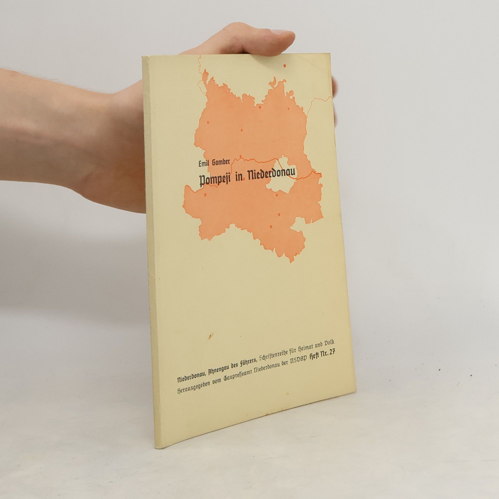 Emil Gamber Pompeji in Niederdonau : die Römerstadt Carnuntum