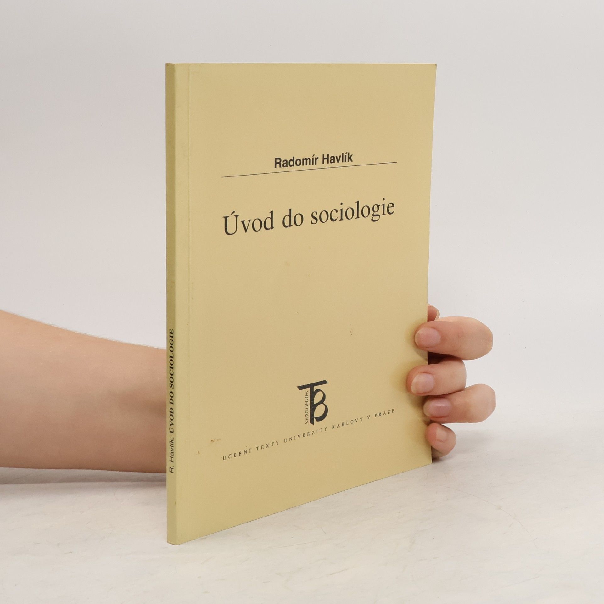 Radomír Havlík Úvod do sociologie