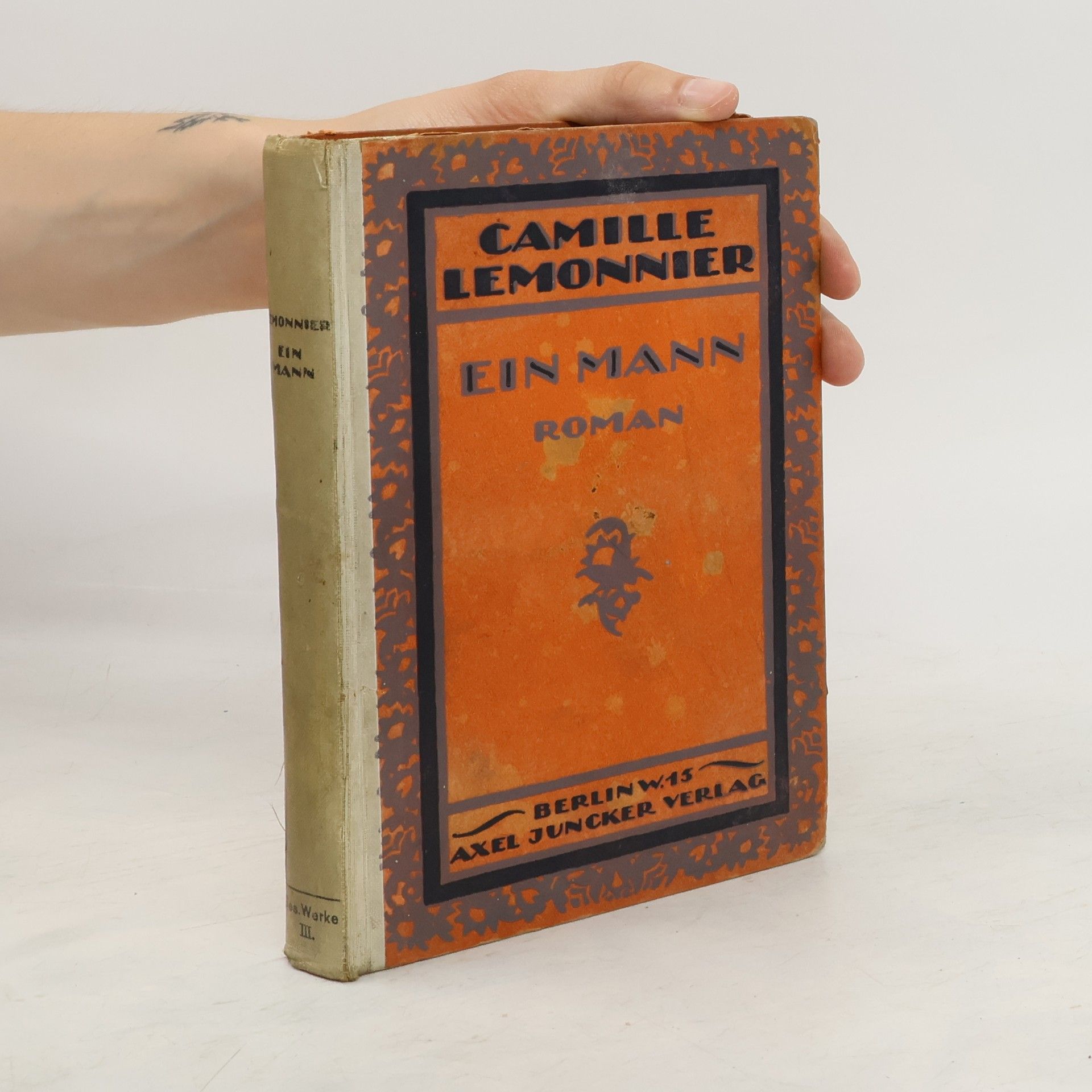 Camille Lemonnier Ein Mann