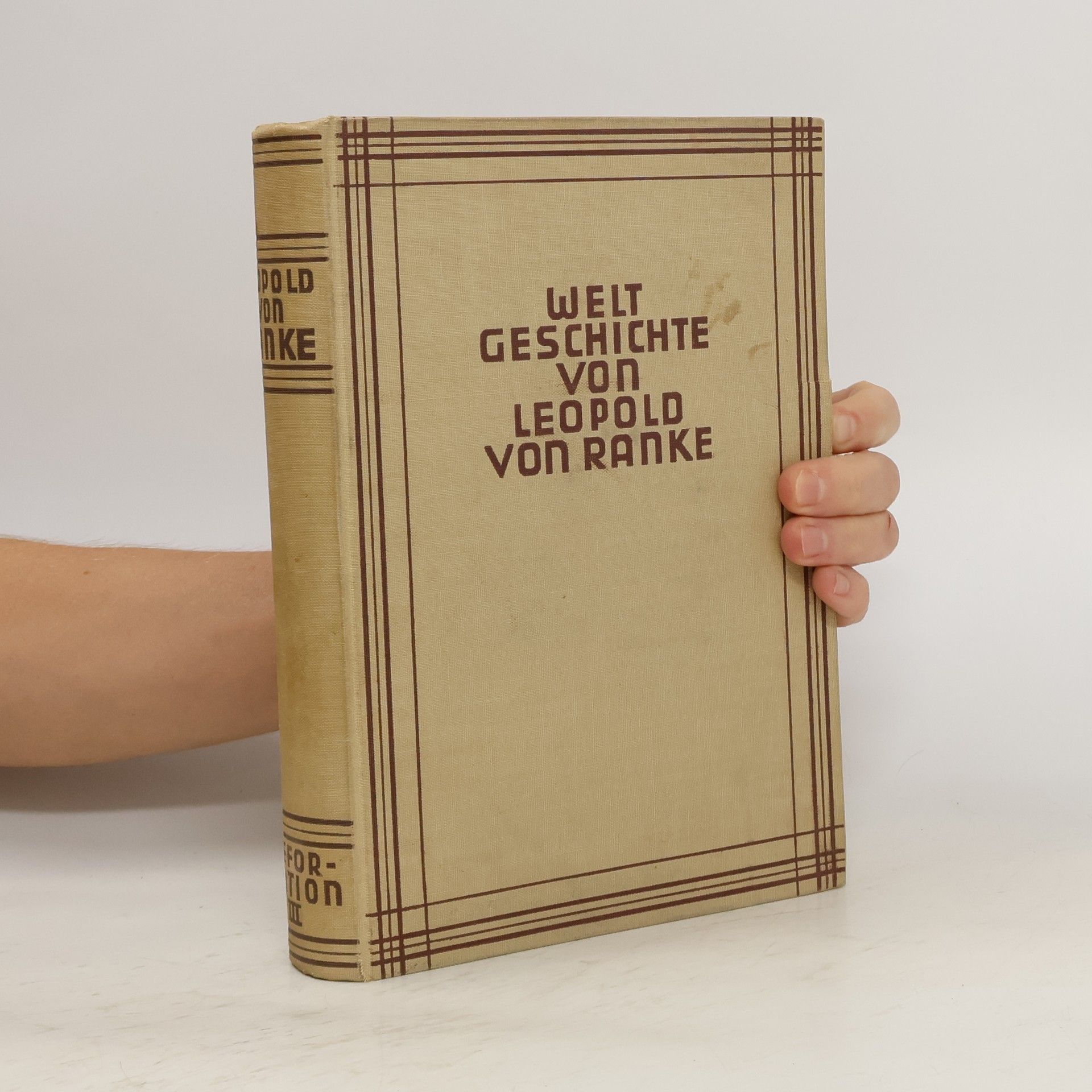 Leopold von Ranke Welt Geschichte