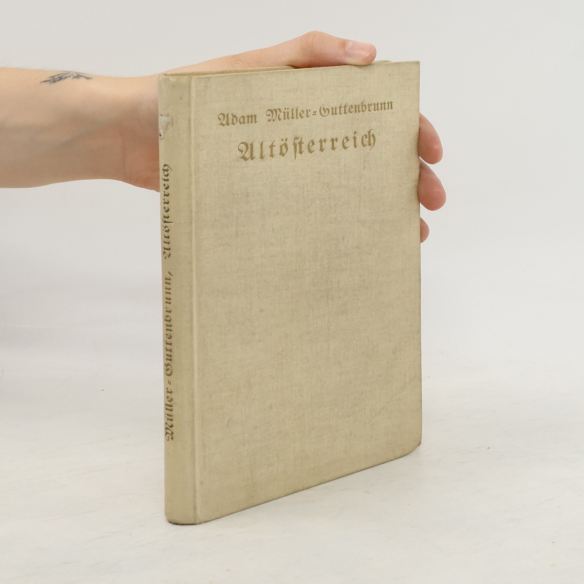 Adam Müller Guttenbrunn Altösterreich