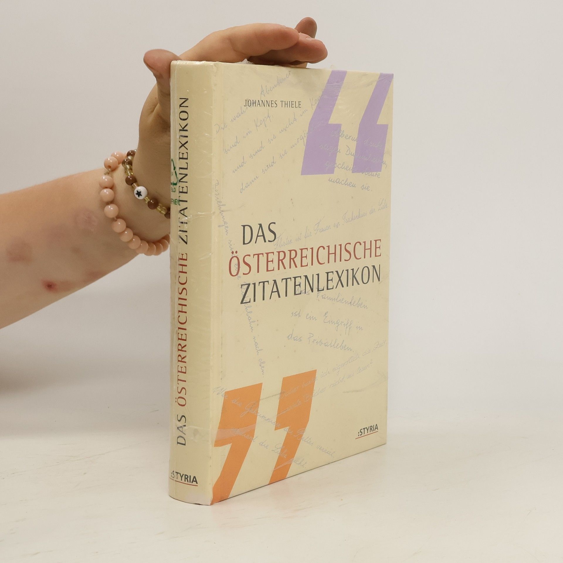 Johannes Thiele Das österreichische Zitatenlexikon