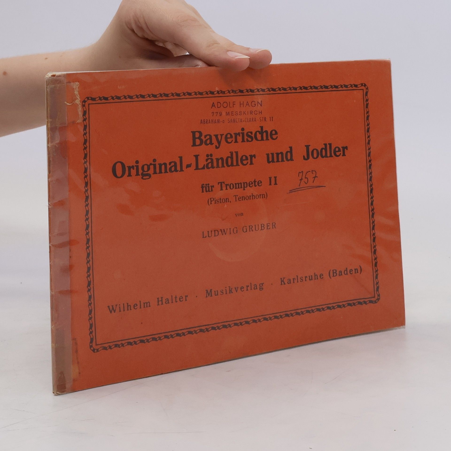 Ponzauner Wigg Bayerische Original-Ländler und Jodler für Trompete II.
