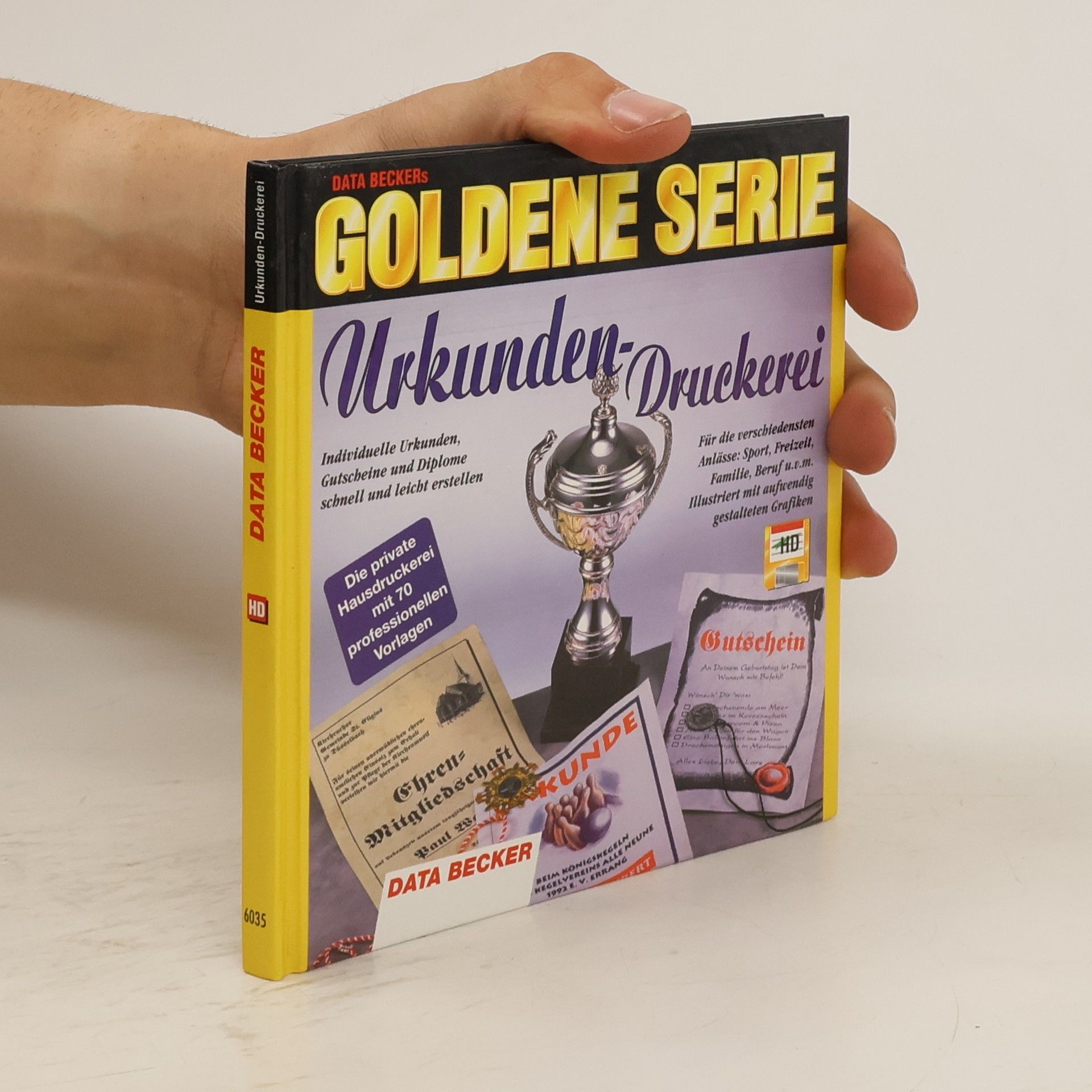 kolektiv Data Beckers goldene Serie. Urkunden-Druckerei
