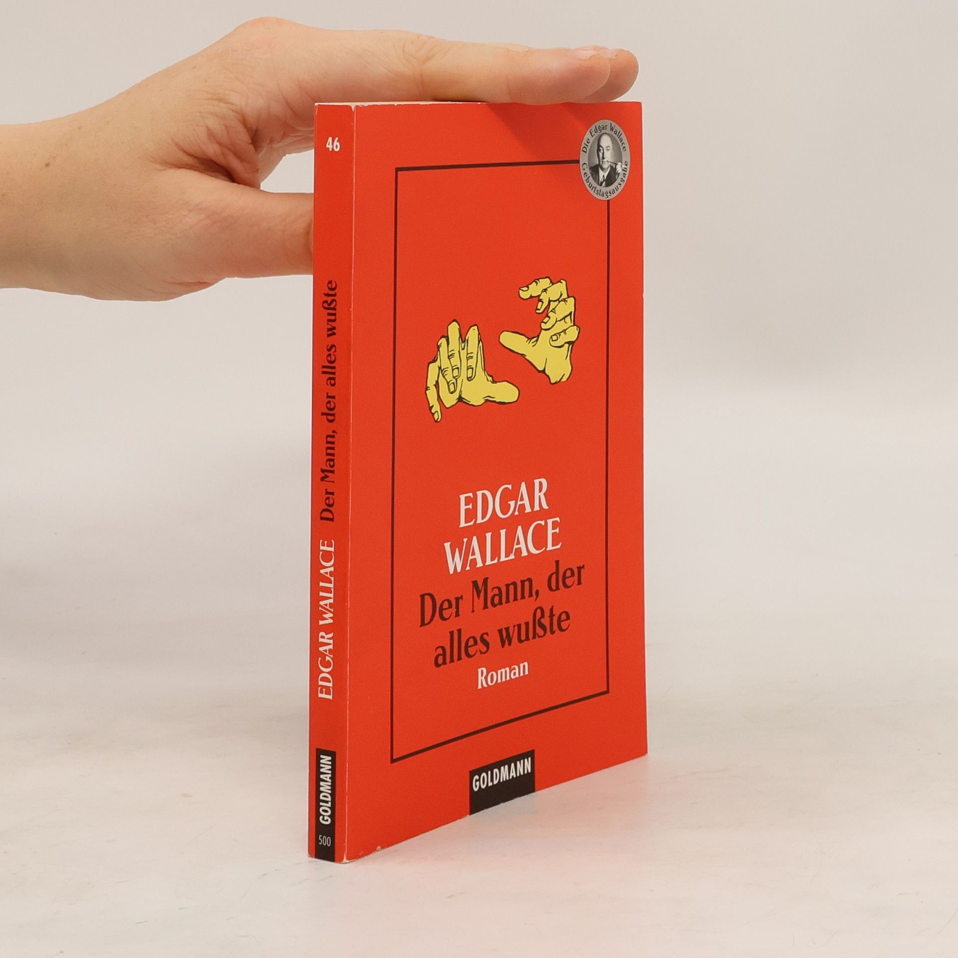 Edgar Wallace Der Mann, der alles wußte.