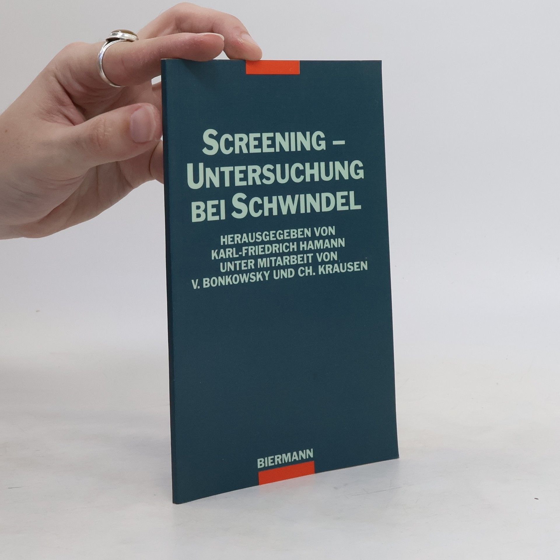 Karl Friedrich Hamann Screening-Untersuchung bei Schwindel