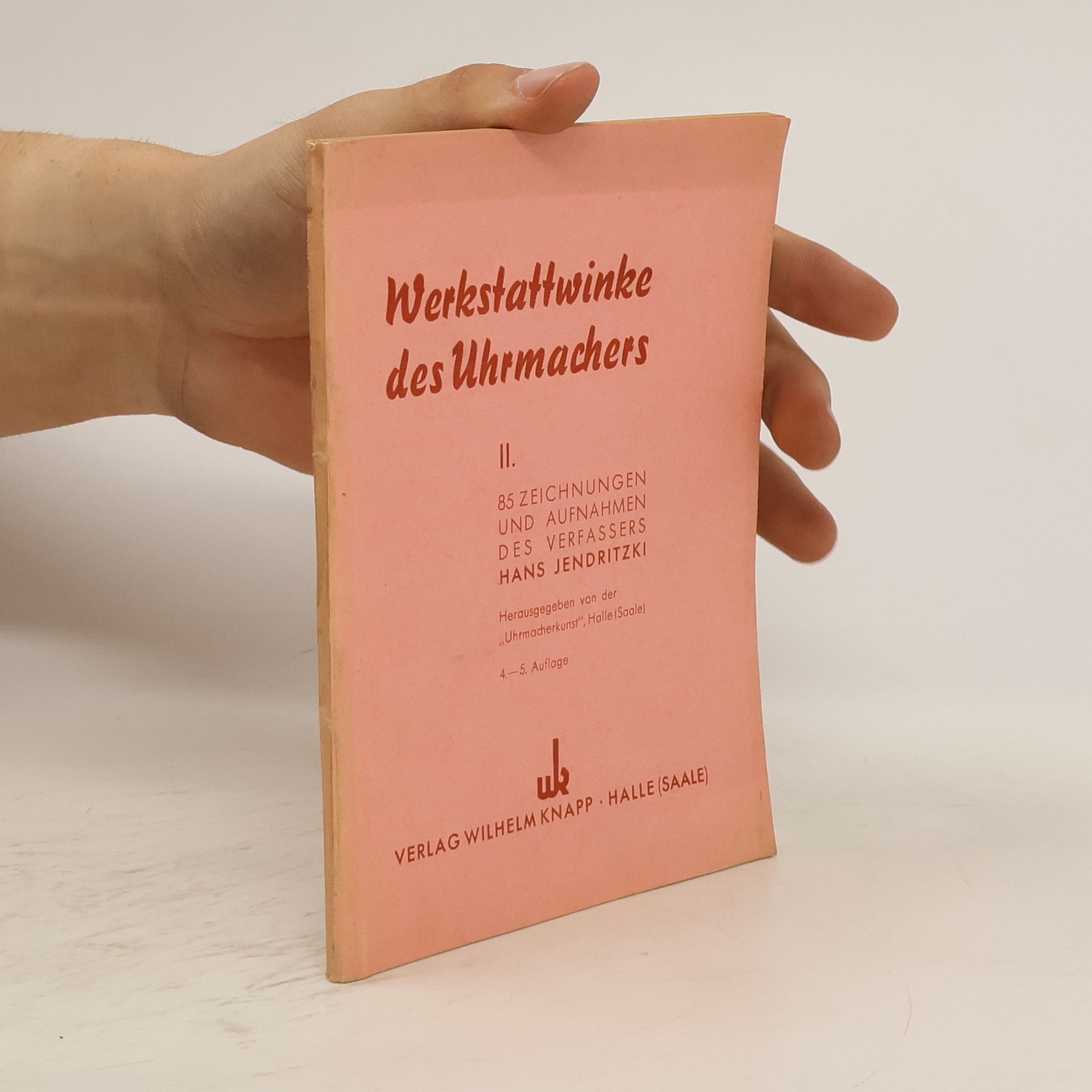 Autorenkollektiv Werkstattwinke des Uhrmachers II.
