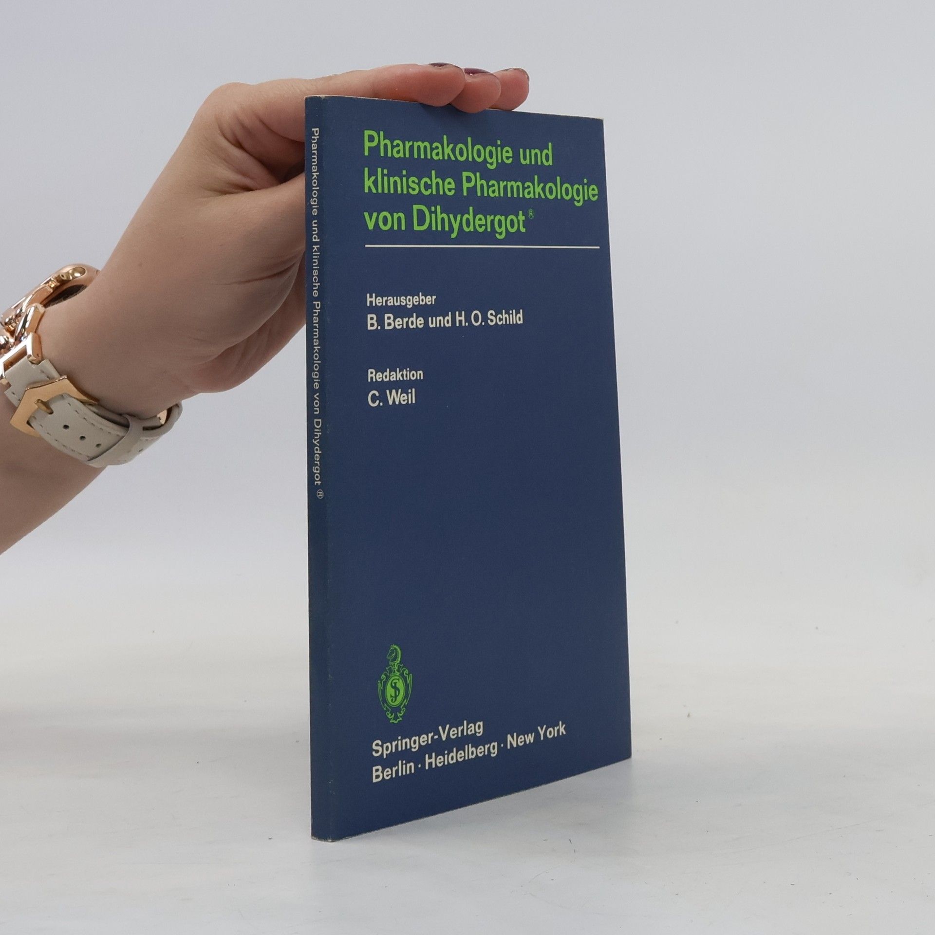 AA.VV. Pharmakologie und klinische Pharmakologie von Dihydergot