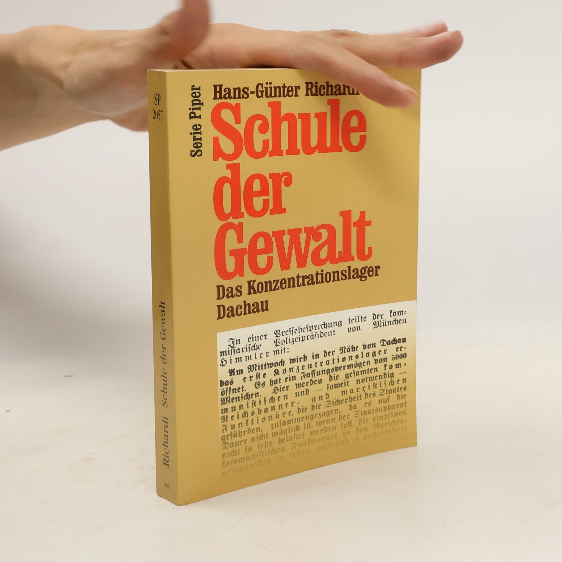 Hans-Günter Richardi Schule der Gewalt
