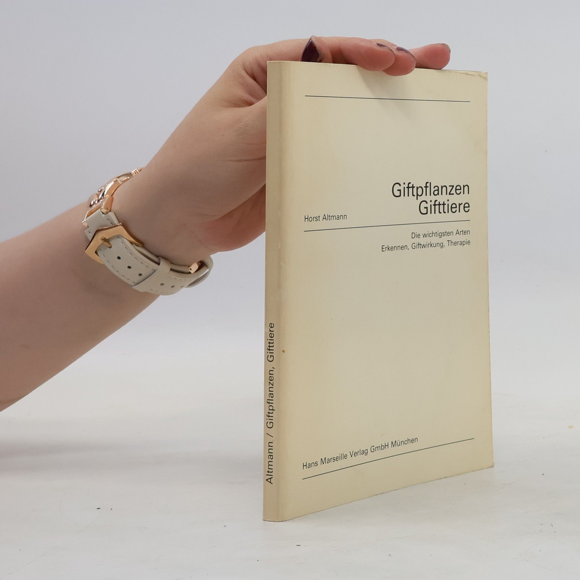 Horst Altmann Giftpflanzen Gifttiere