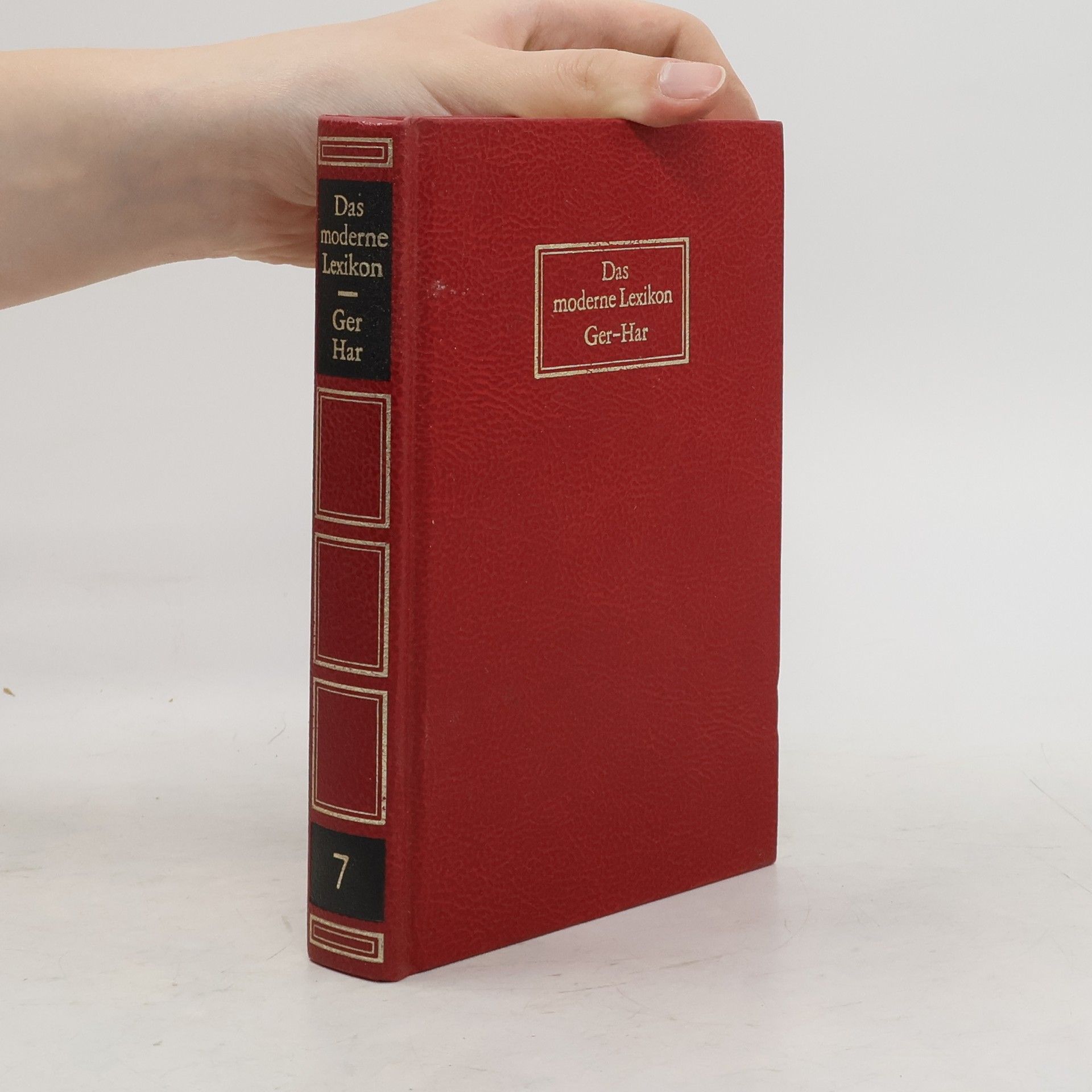kolektiv Das moderne Lexikon 7. Ger-Har